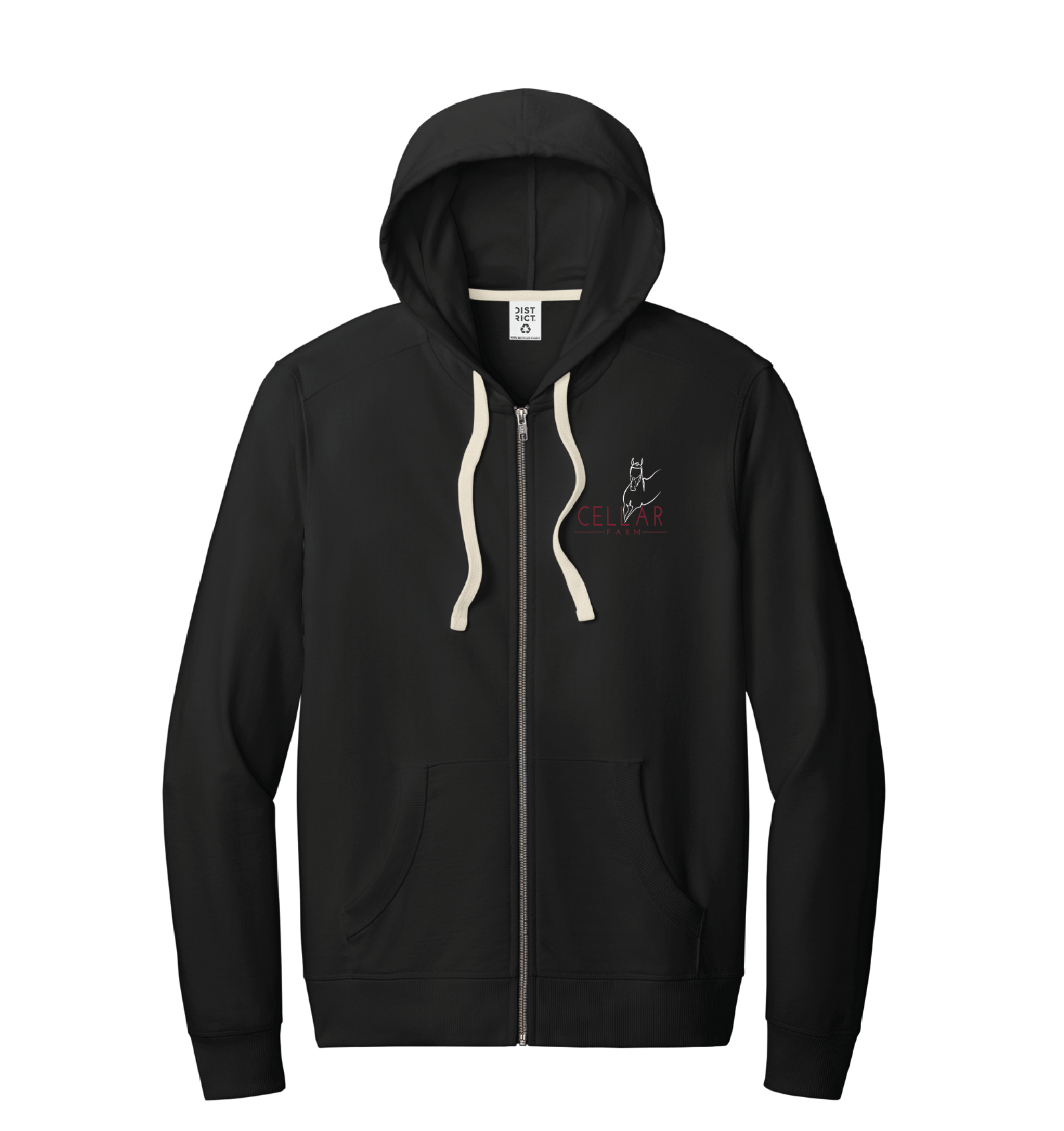 Cellar Farm Men's District Full Zip Hoodie