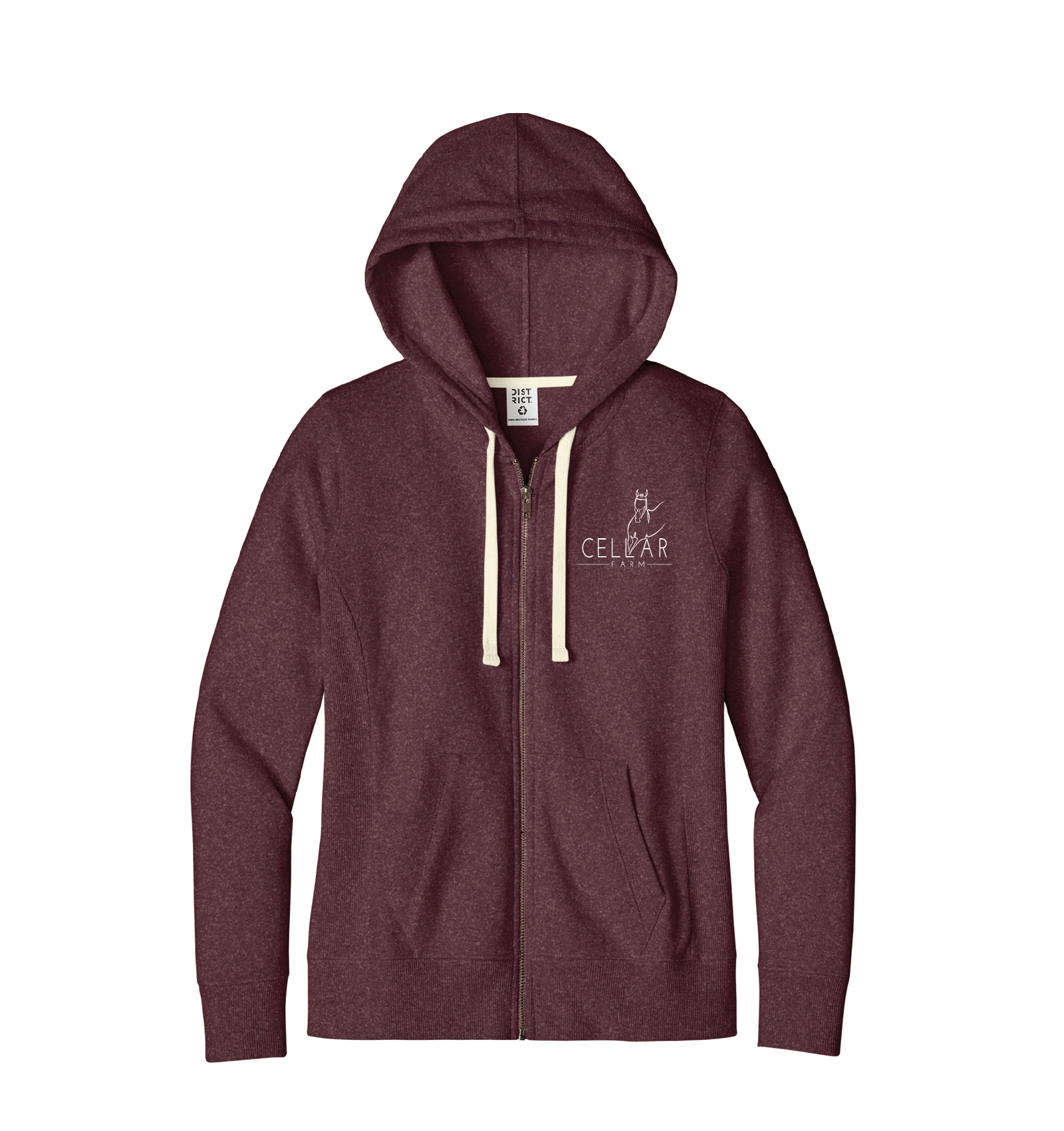 Cellar Farm Women's District Full Zip Hoodie