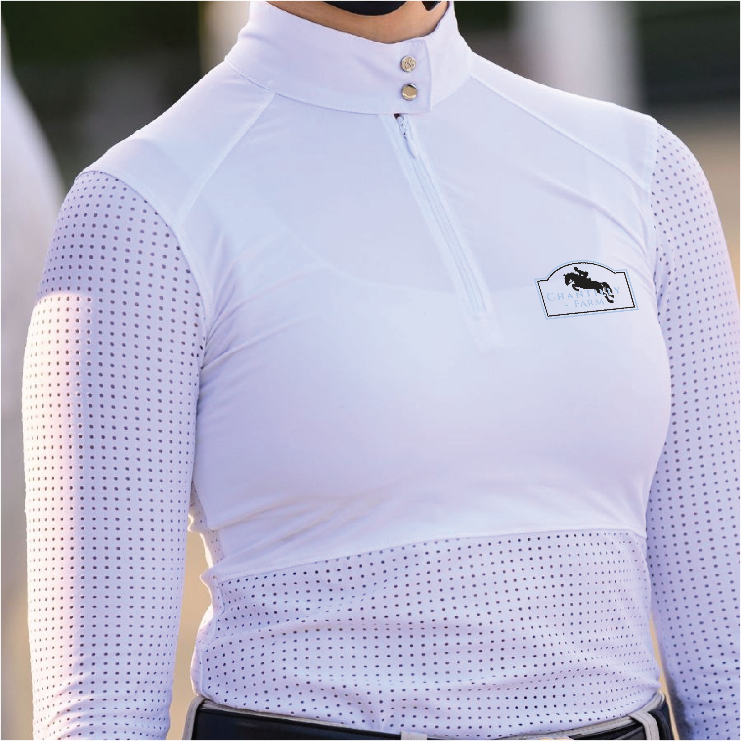 Chantilly Farm Women's Euphoric Equestrian Kloud Long Sleeve Competition Top
