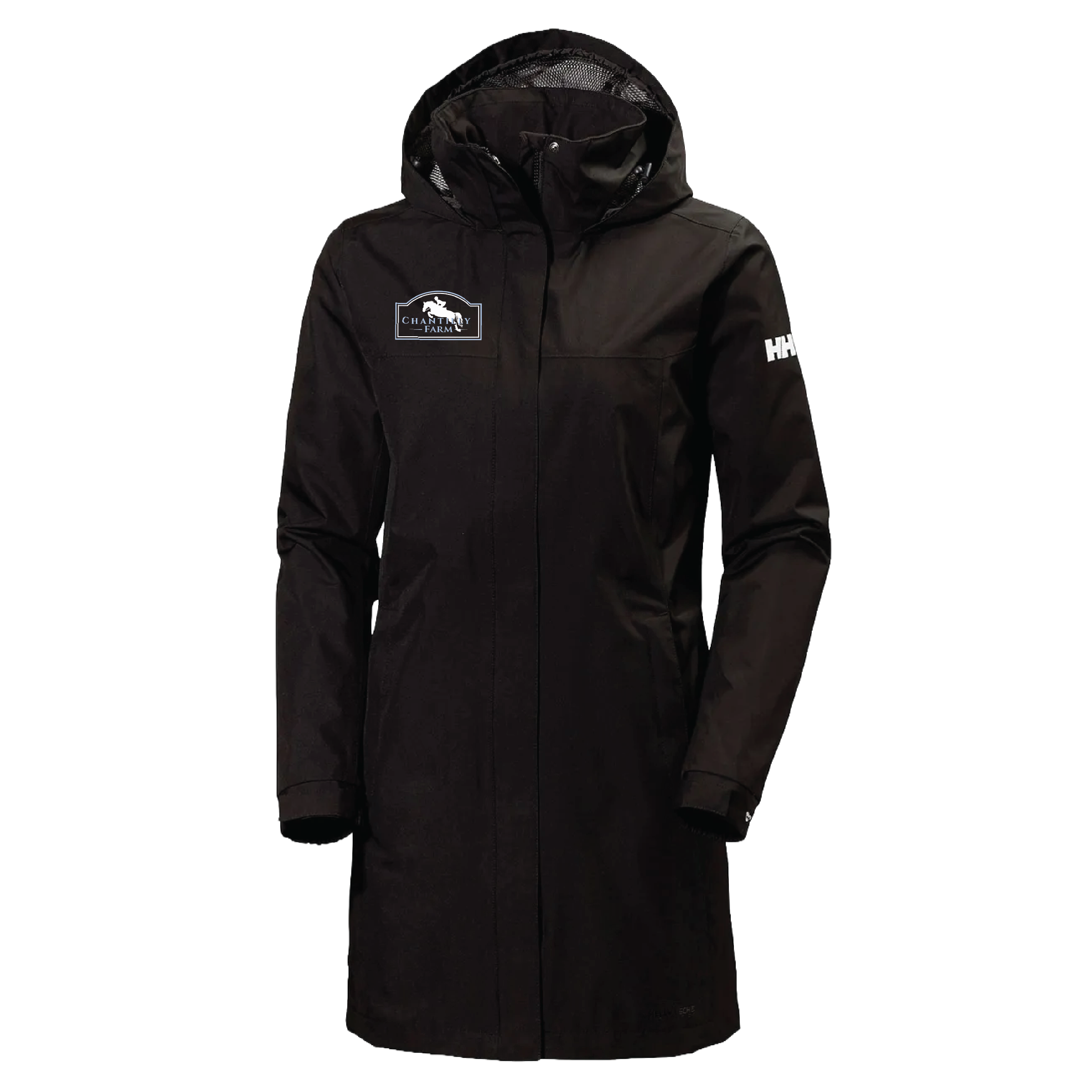 Chantilly Farm Women's Helly Hansen Long Aden Rain Jacket