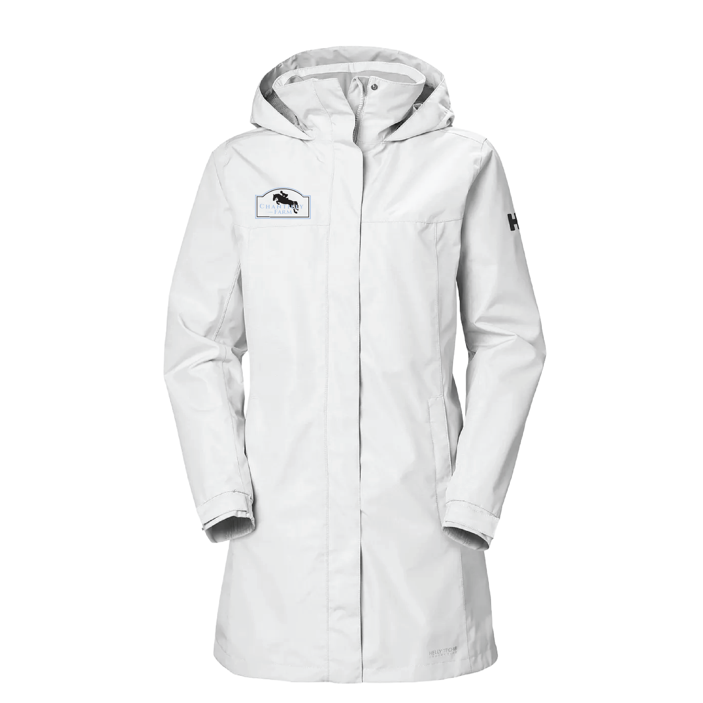 Chantilly Farm Women's Helly Hansen Long Aden Rain Jacket
