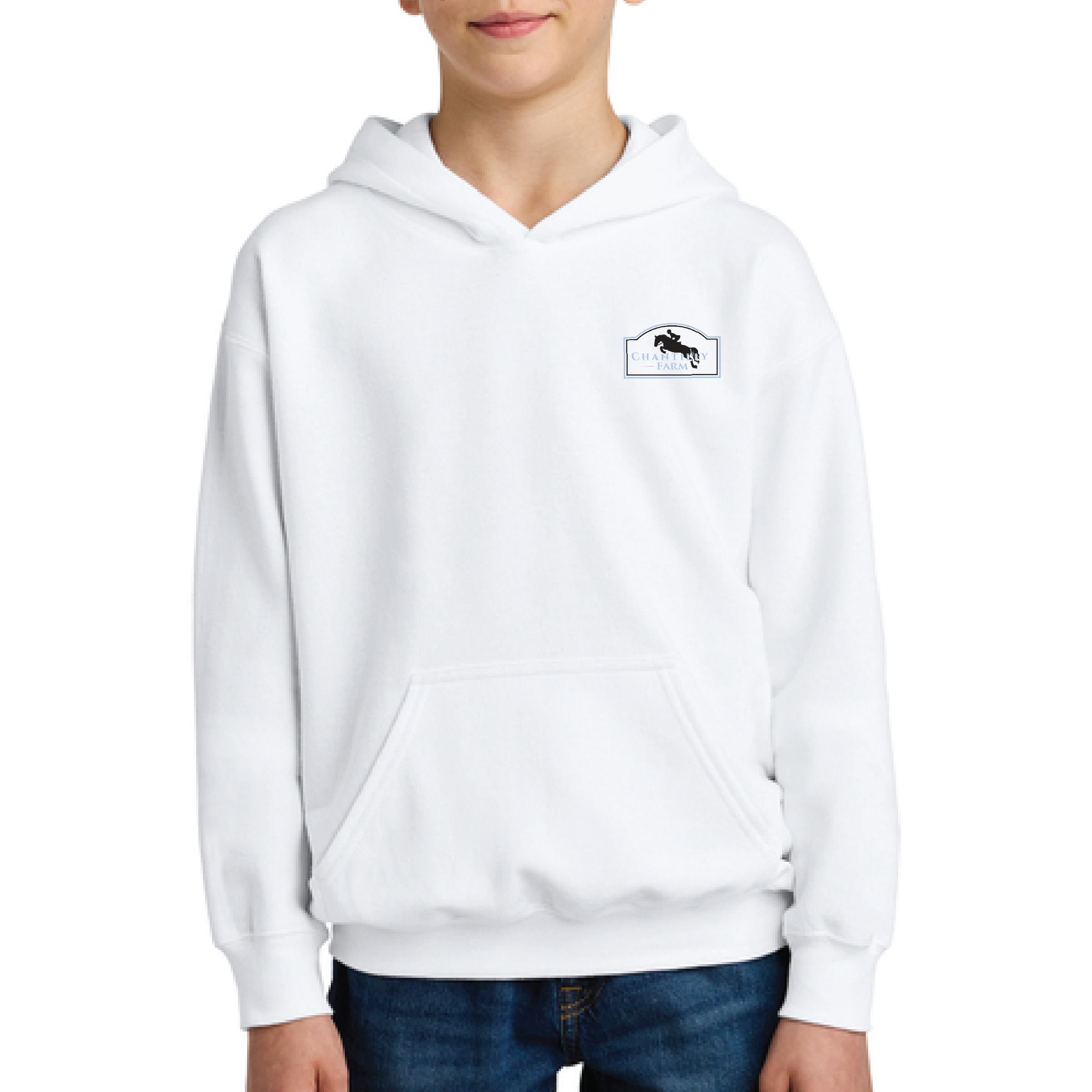 Chantilly Farm Youth Softstyle Pullover Fleece Hoodie