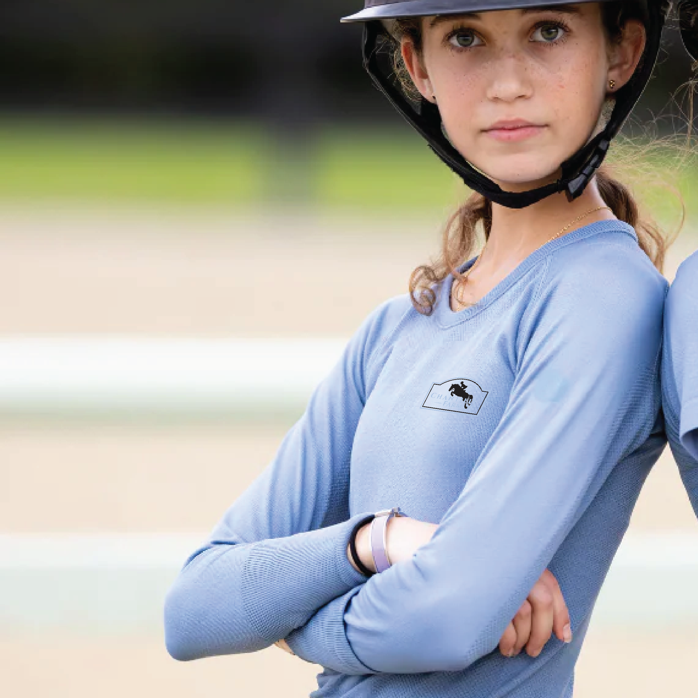 Chantilly Farm TKEQ MINI Kennedy Seamless Long Sleeve