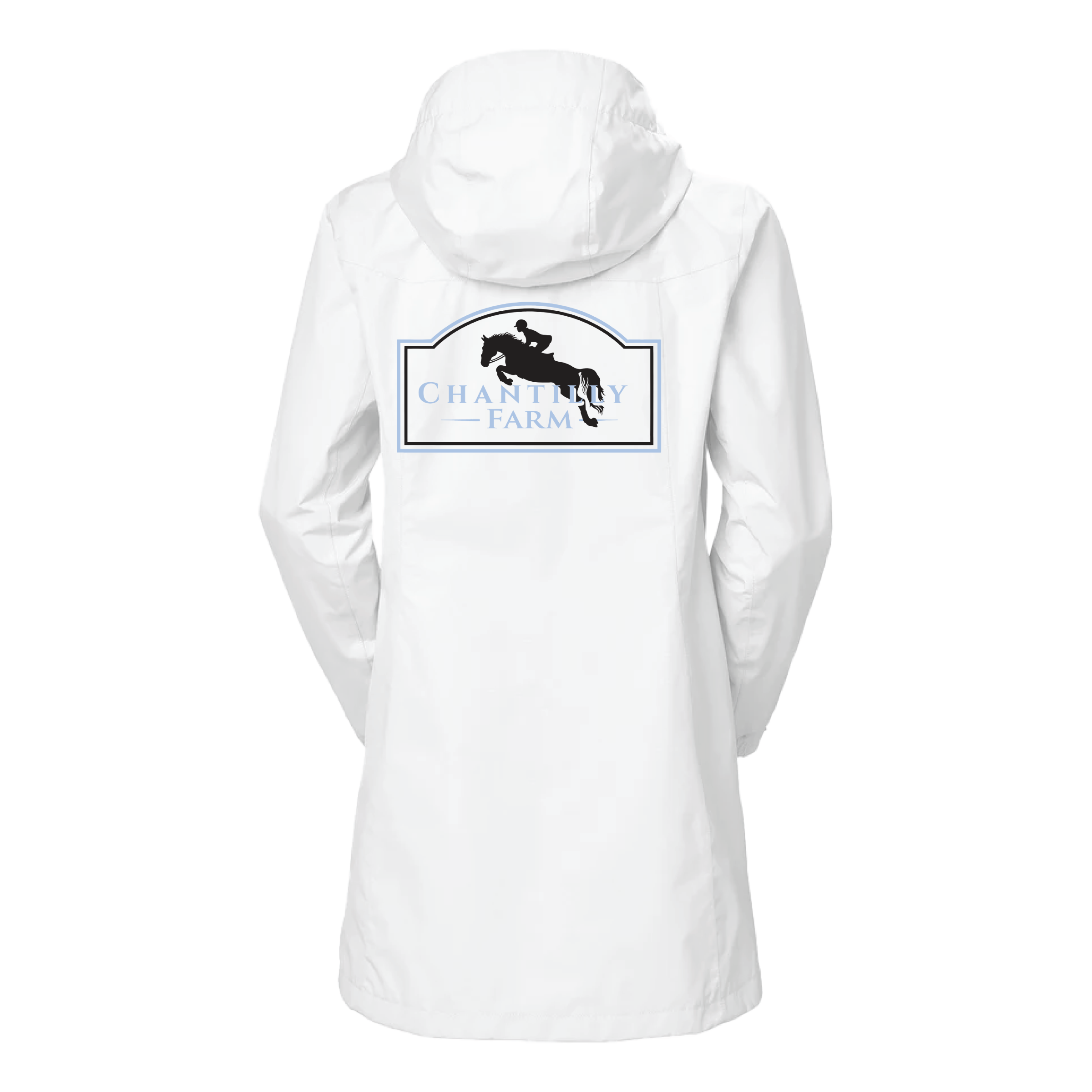 Chantilly Farm Women's Helly Hansen Long Aden Rain Jacket