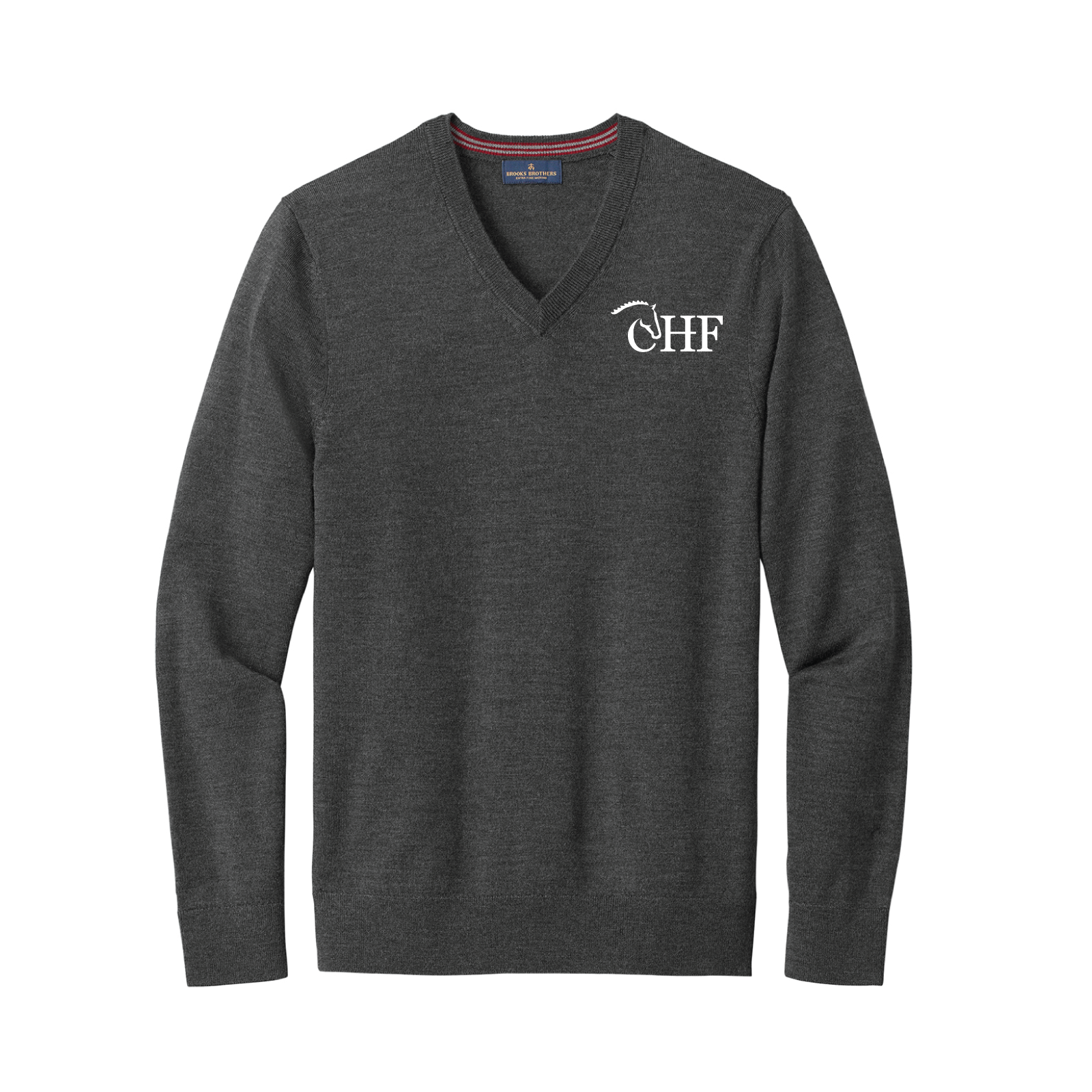 CHF Men's Brooks Brothers Washable Merino Wool V-Neck Sweater
