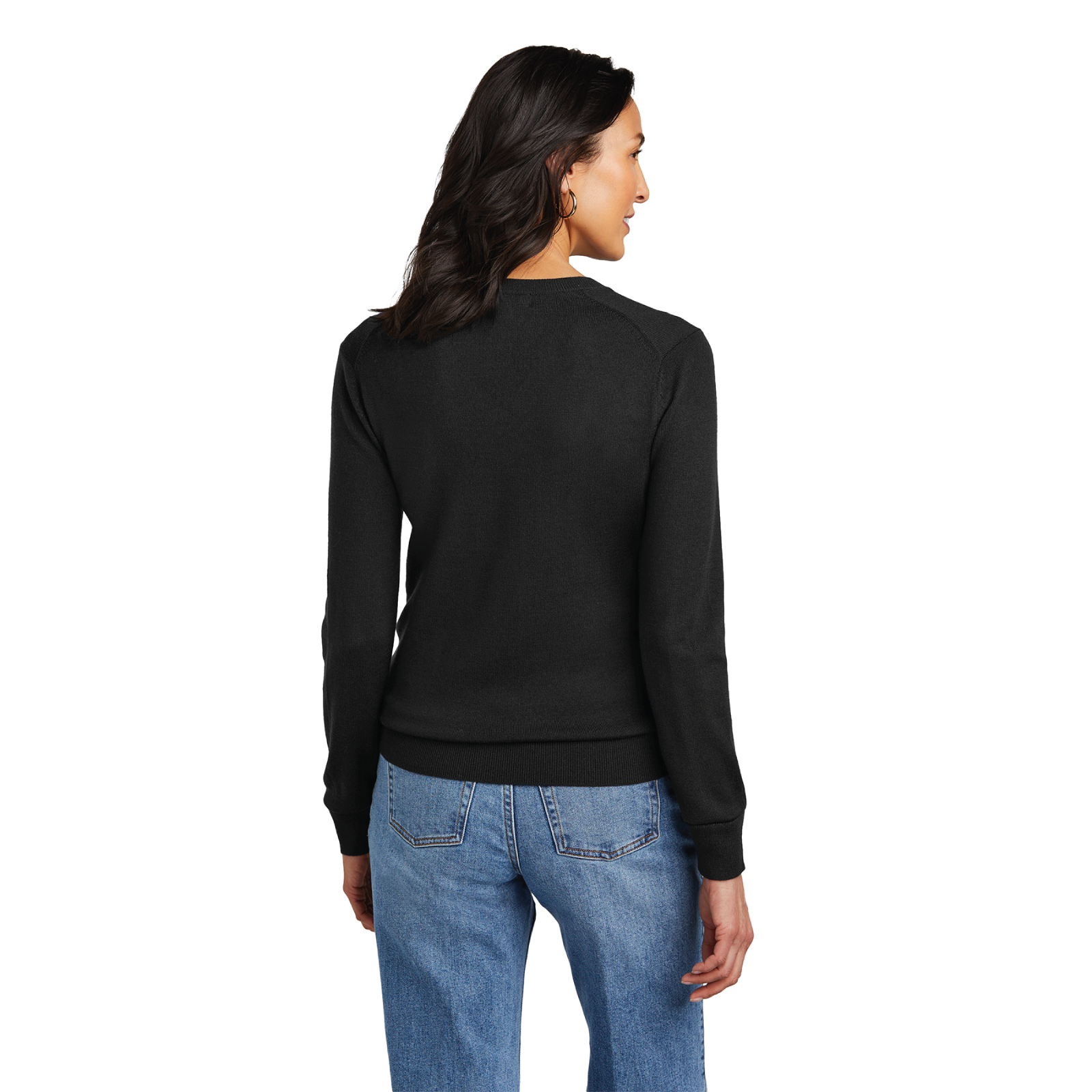 CHF Women's Brooks Brothers Washable Merino Wool V-Neck Sweater