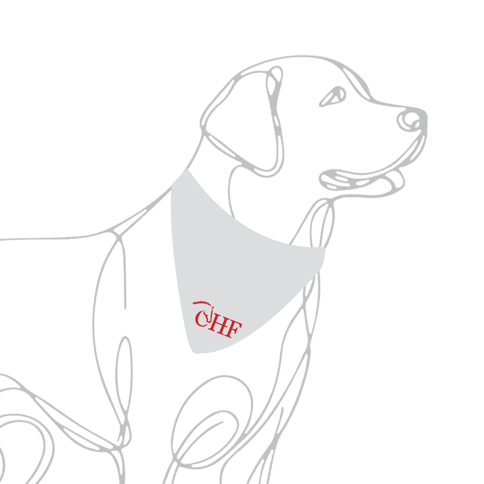 CHF Dog Bandana