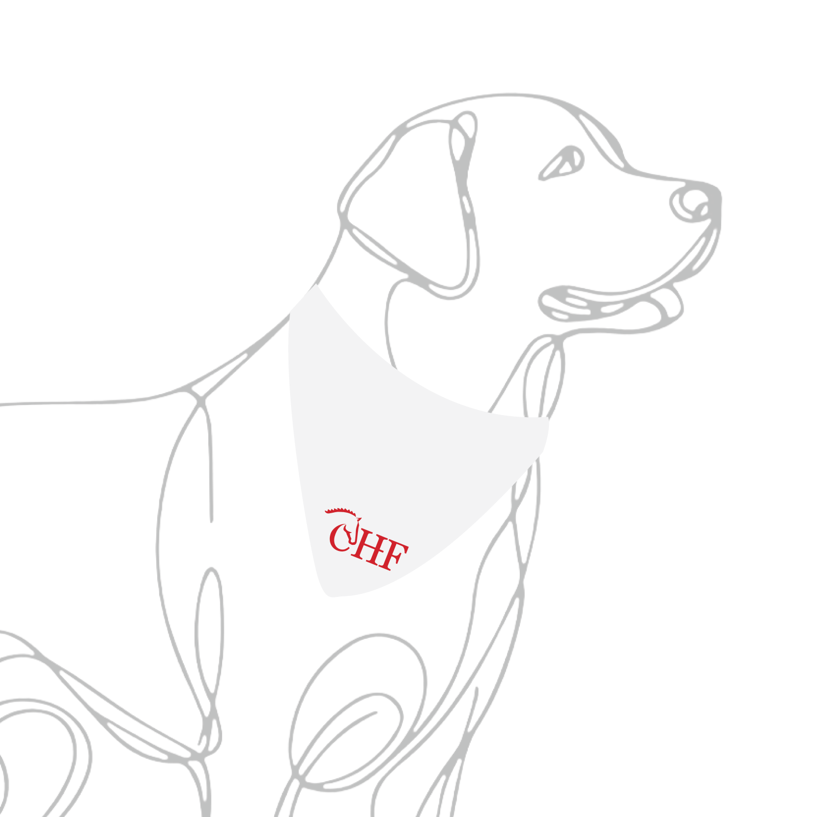 CHF Dog Bandana