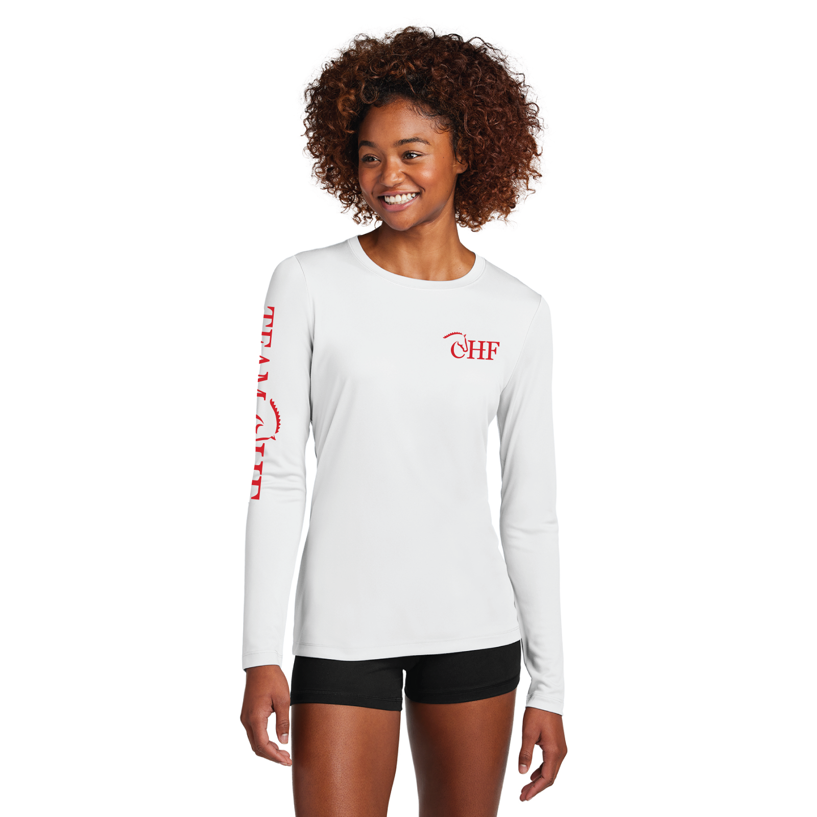 CHF Women's Sport-Tek Posi-UV Pro Long Sleeve