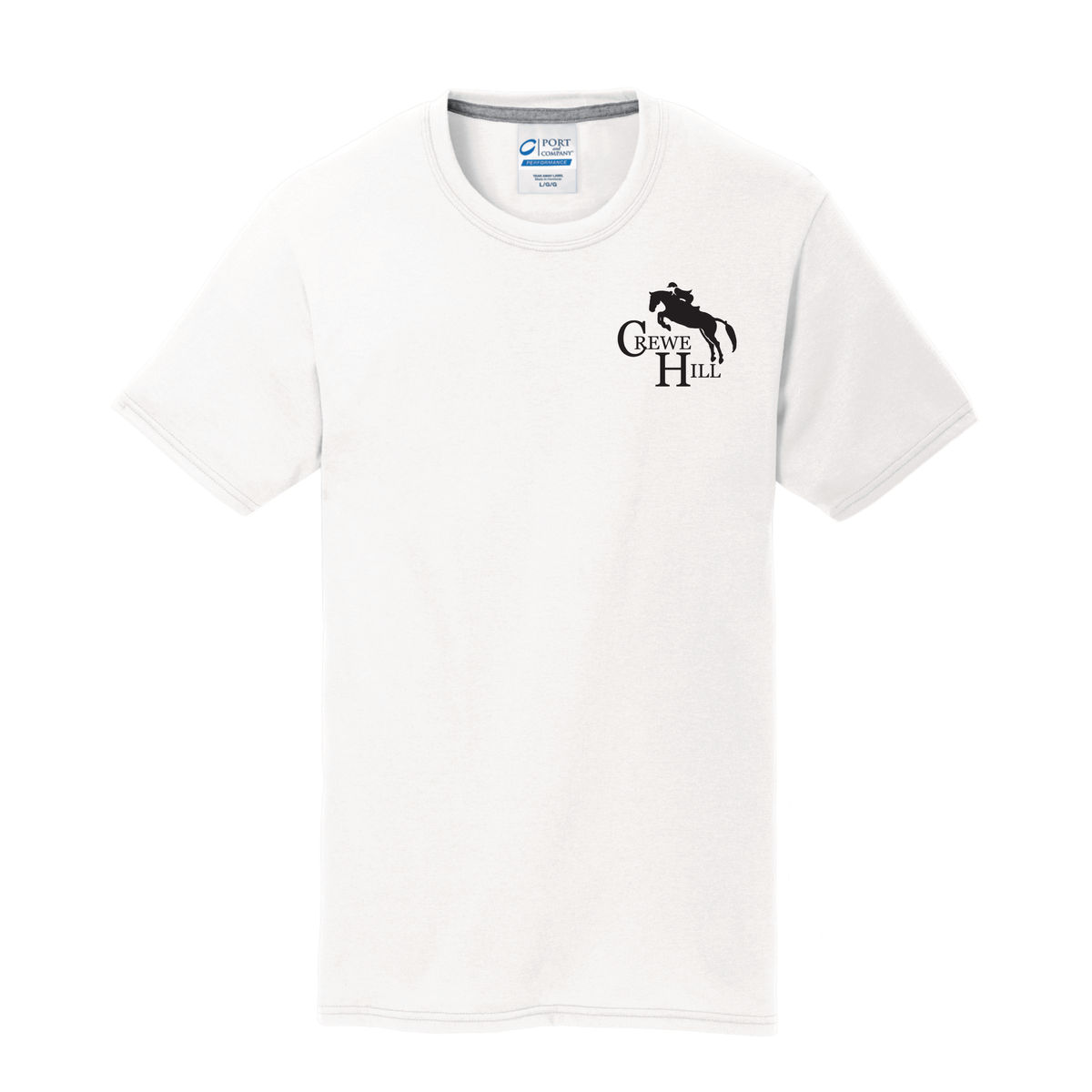 Crewe Hill Men's Port & Co Performance Blend Tee