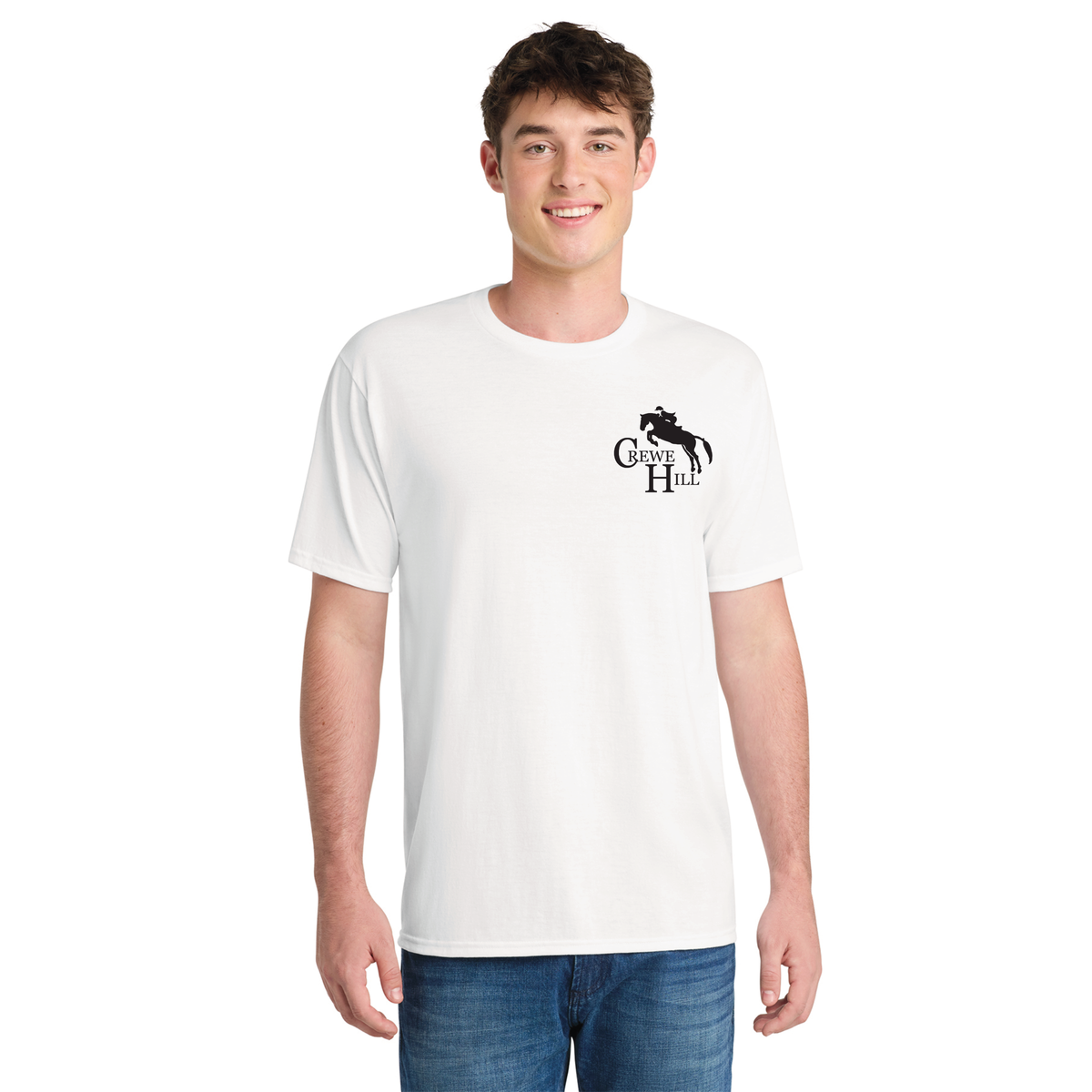 Crewe Hill Men's Port & Co Performance Blend Tee