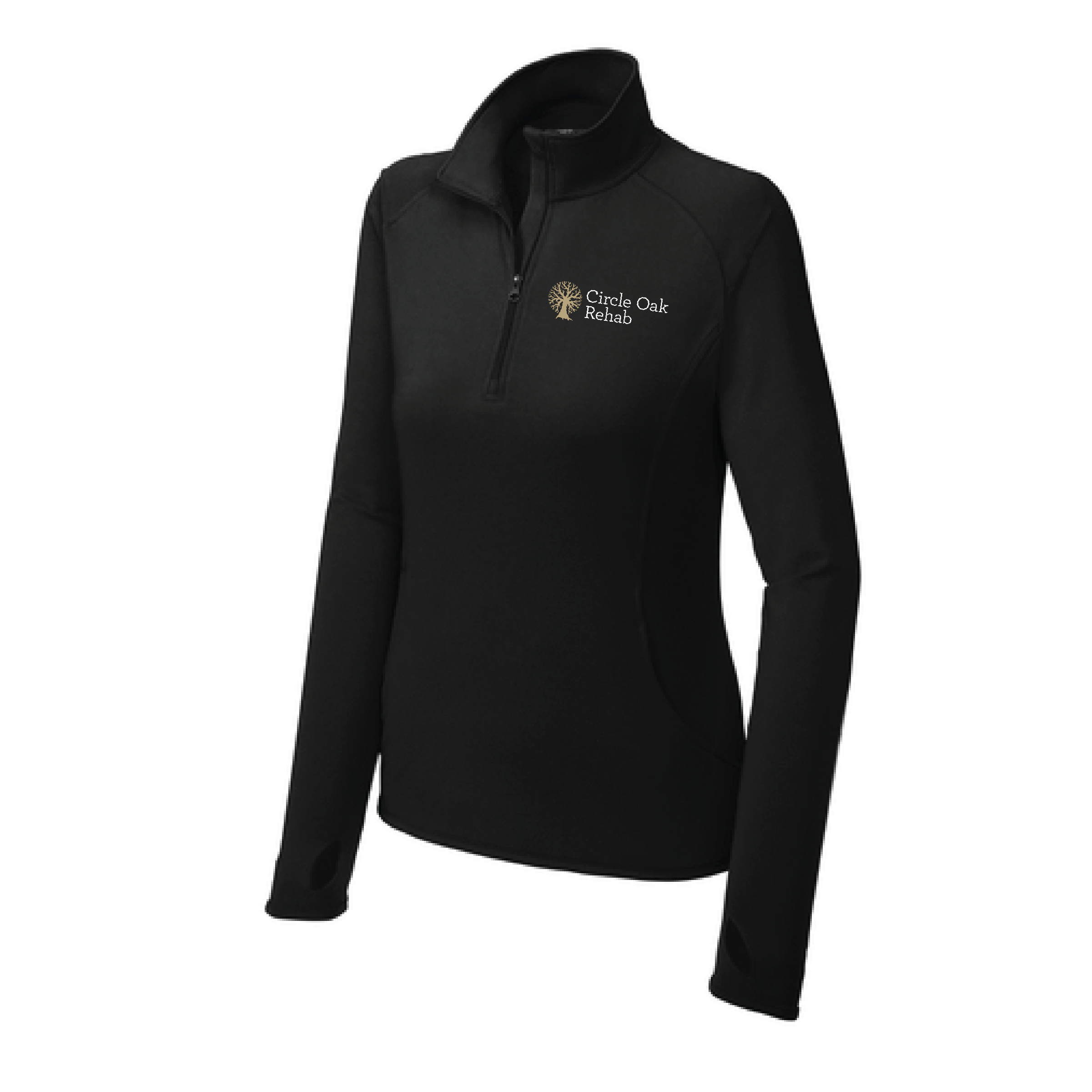 Petaluma Equine Women's Sport-Tek Sport-Wick Stretch 1/4 Zip Pullover