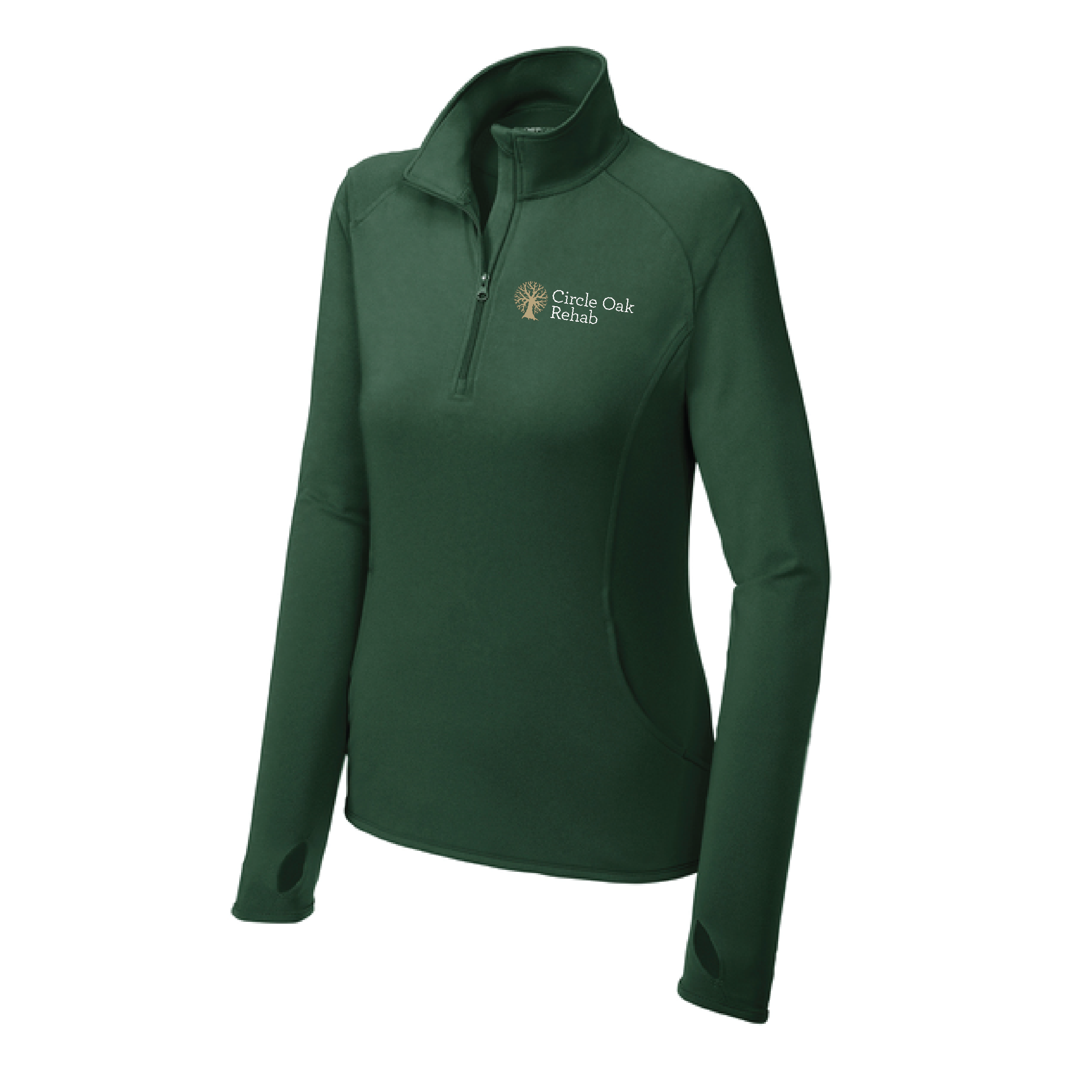 Petaluma Equine Women's Sport-Tek Sport-Wick Stretch 1/4 Zip Pullover