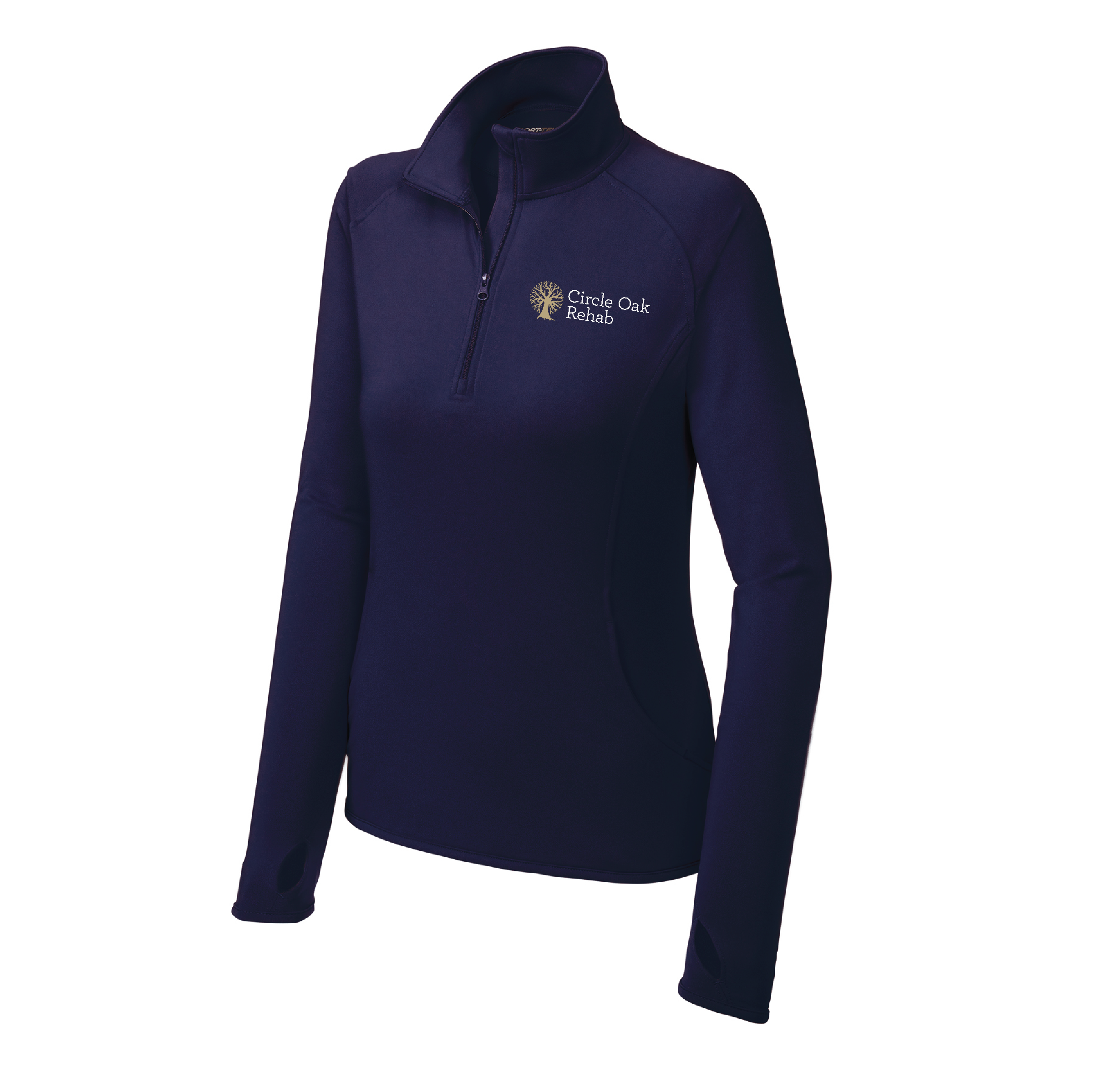 Petaluma Equine Women's Sport-Tek Sport-Wick Stretch 1/4 Zip Pullover
