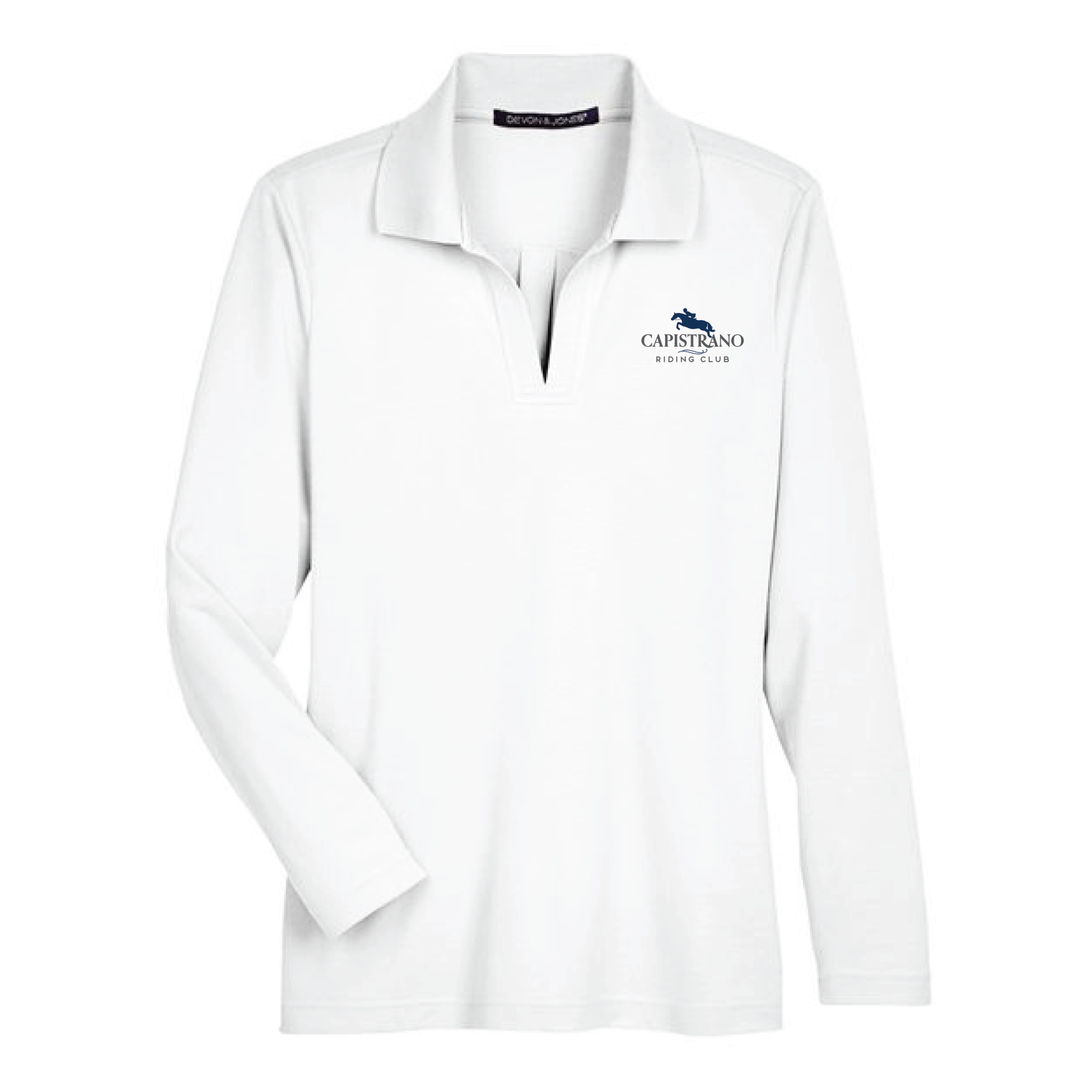Capistrano Riding Club Women's Devon & Jones Long Sleeve Performance Polo