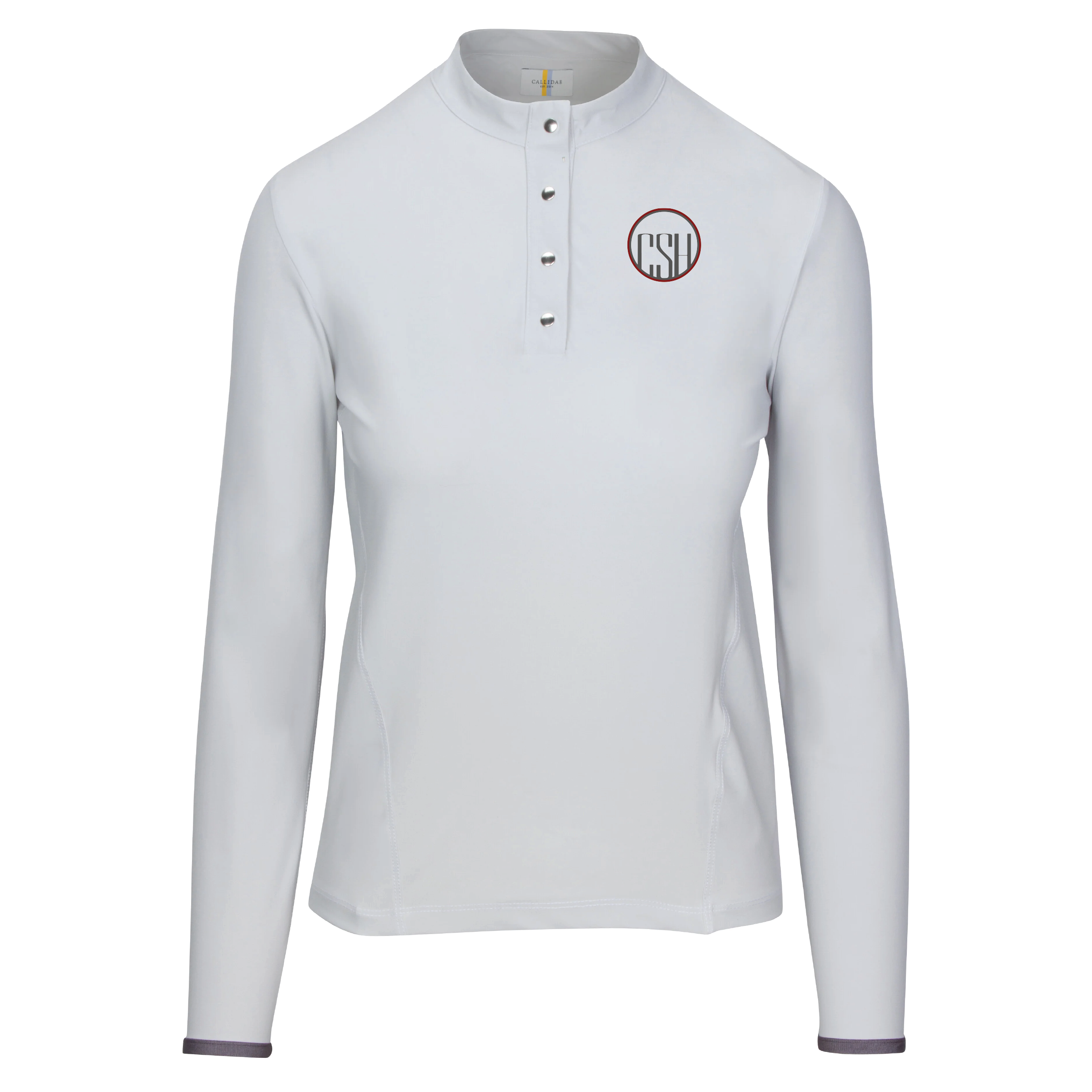 Cherokee Show Horses Women's Callidae Long Sleeve Tech Polo