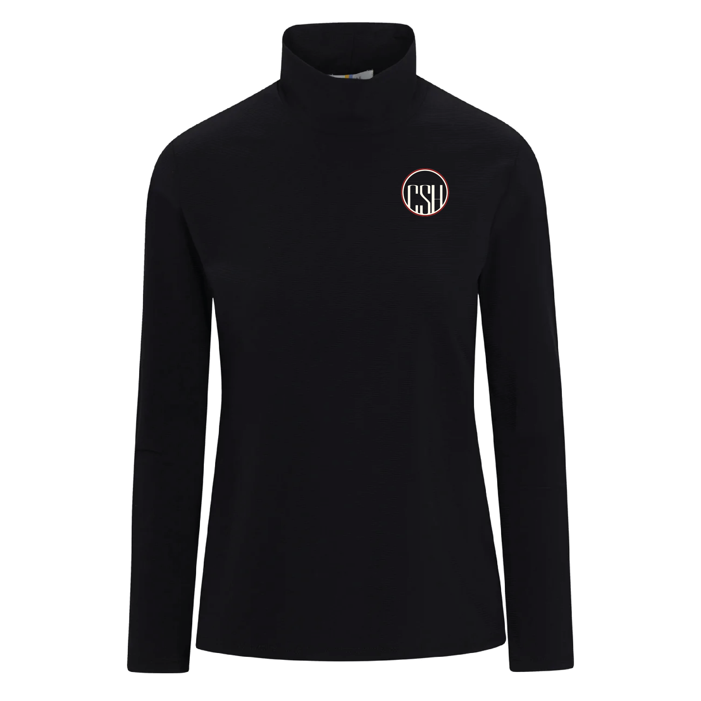 Cherokee Show Horses Women's Callidae Tech Ribbed Crewneck