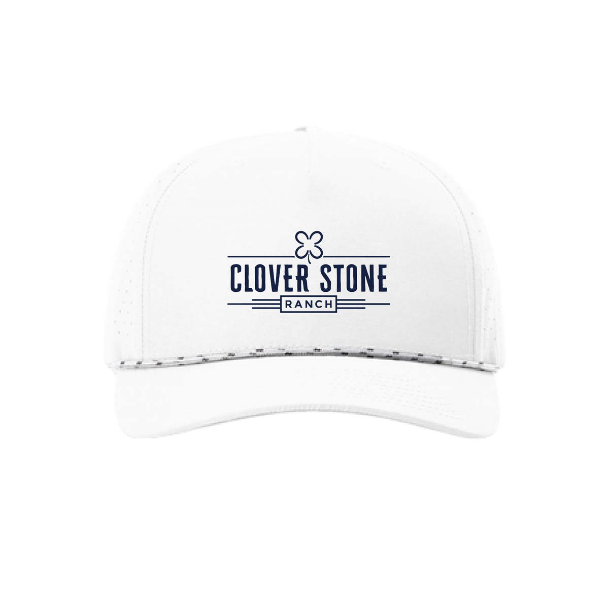 Clover Stone Ranch Richardson Laser Perf Performance Rope Cap