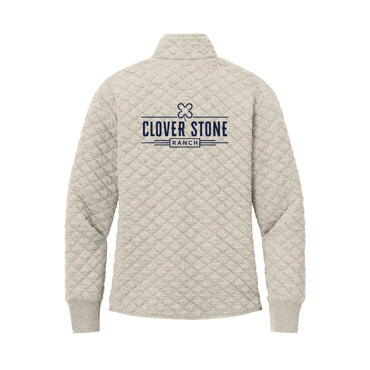 Clover Stone Ranch Women's Brooks Brothers Diamond Quilt Full Zip