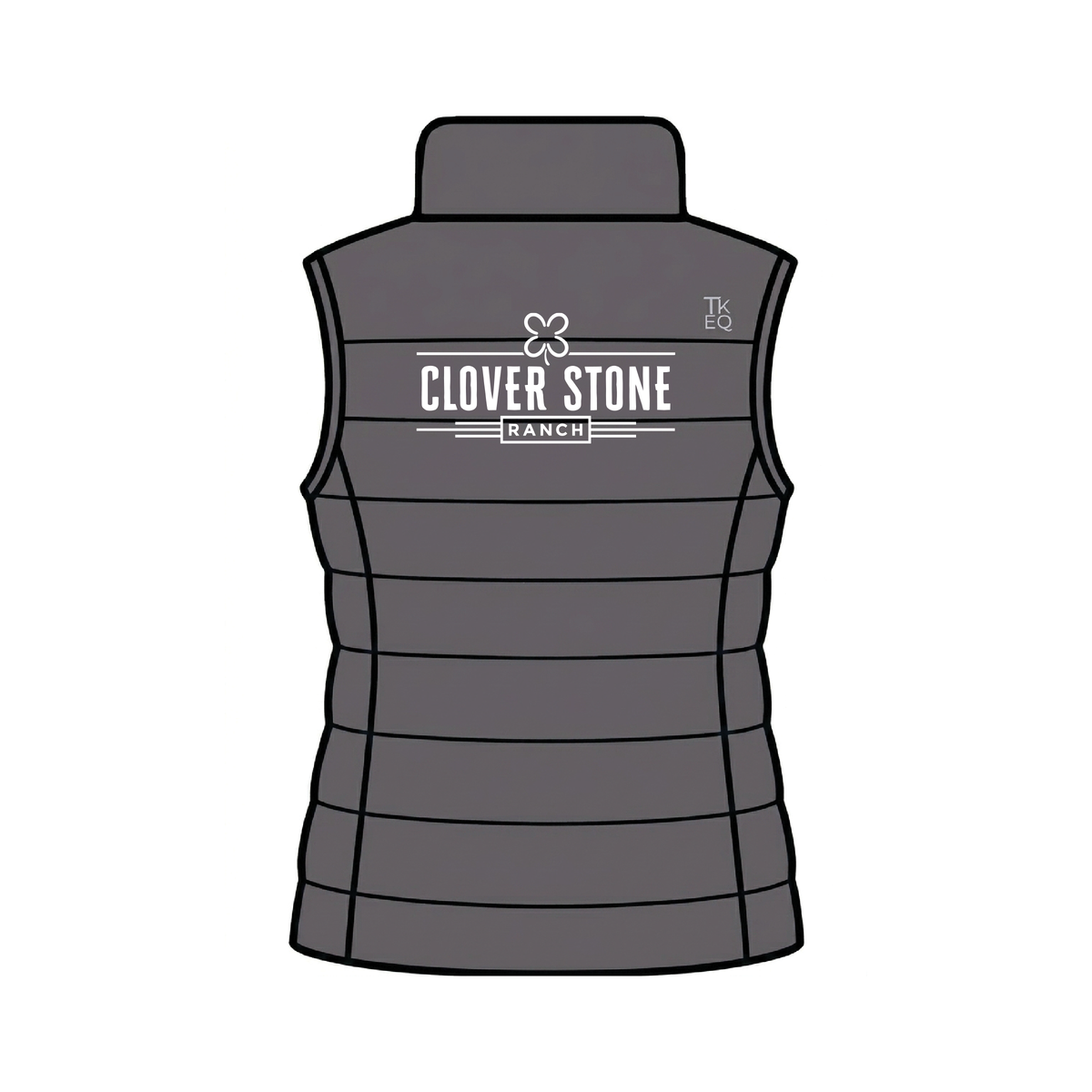 Clover Stone Ranch Women's TKEQ 'EZ' Packable Down Vest