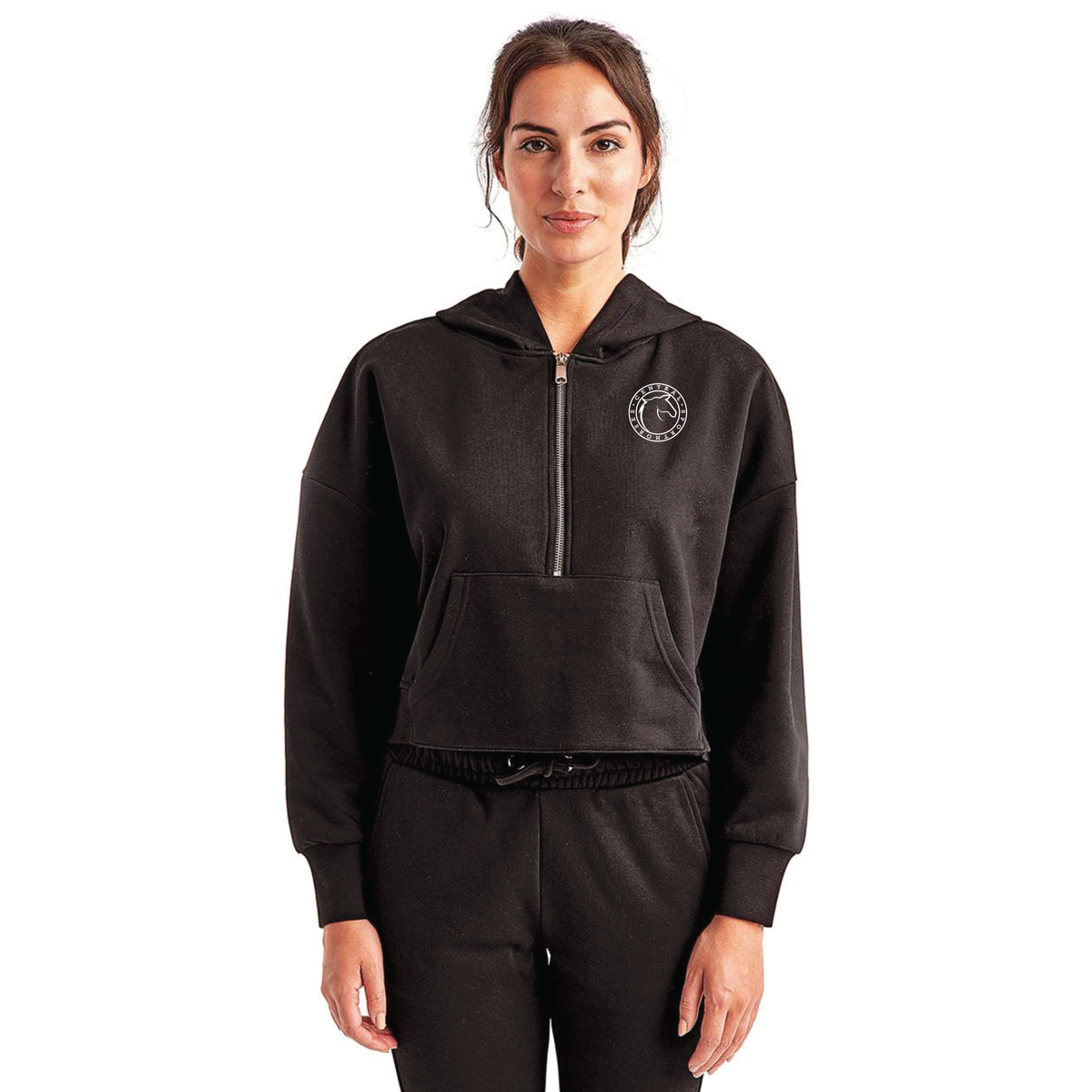 Central Sporthorses Women's TriDri Alice Half-Zip Hooded Sweatshirt