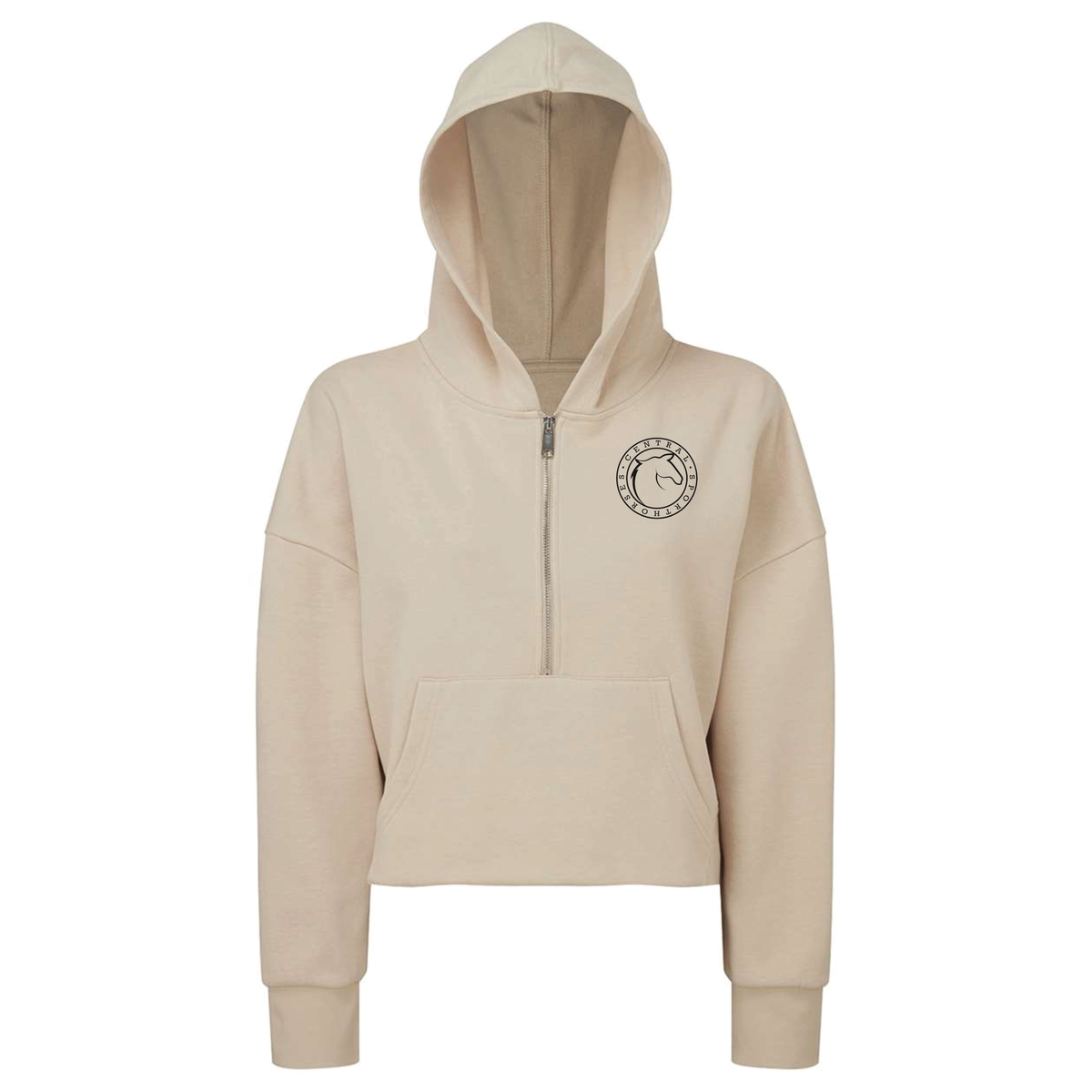 Central Sporthorses Women's TriDri Alice Half-Zip Hooded Sweatshirt