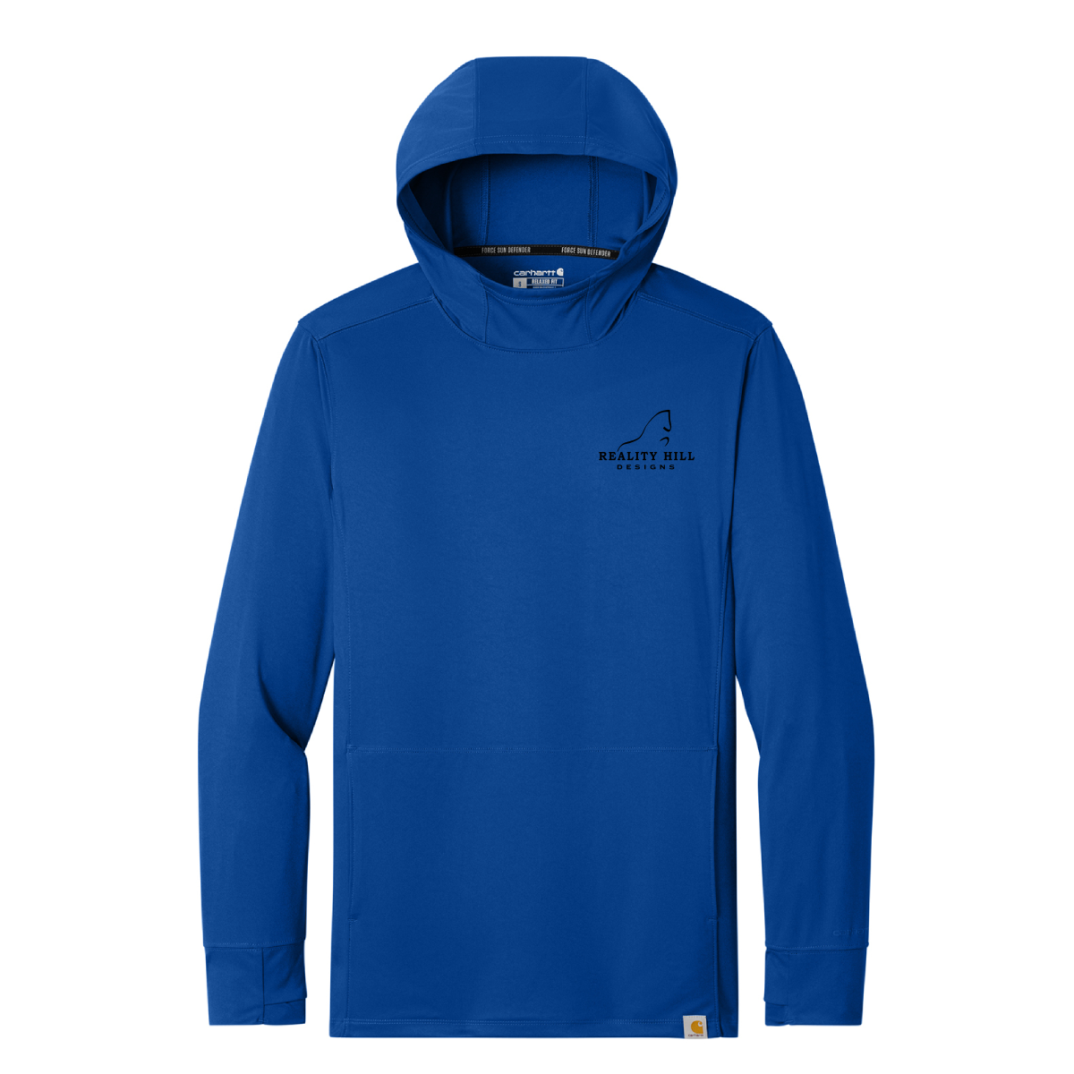 Men's Carhartt Force Sun Defender Long Sleeve Hooded T-Shirt