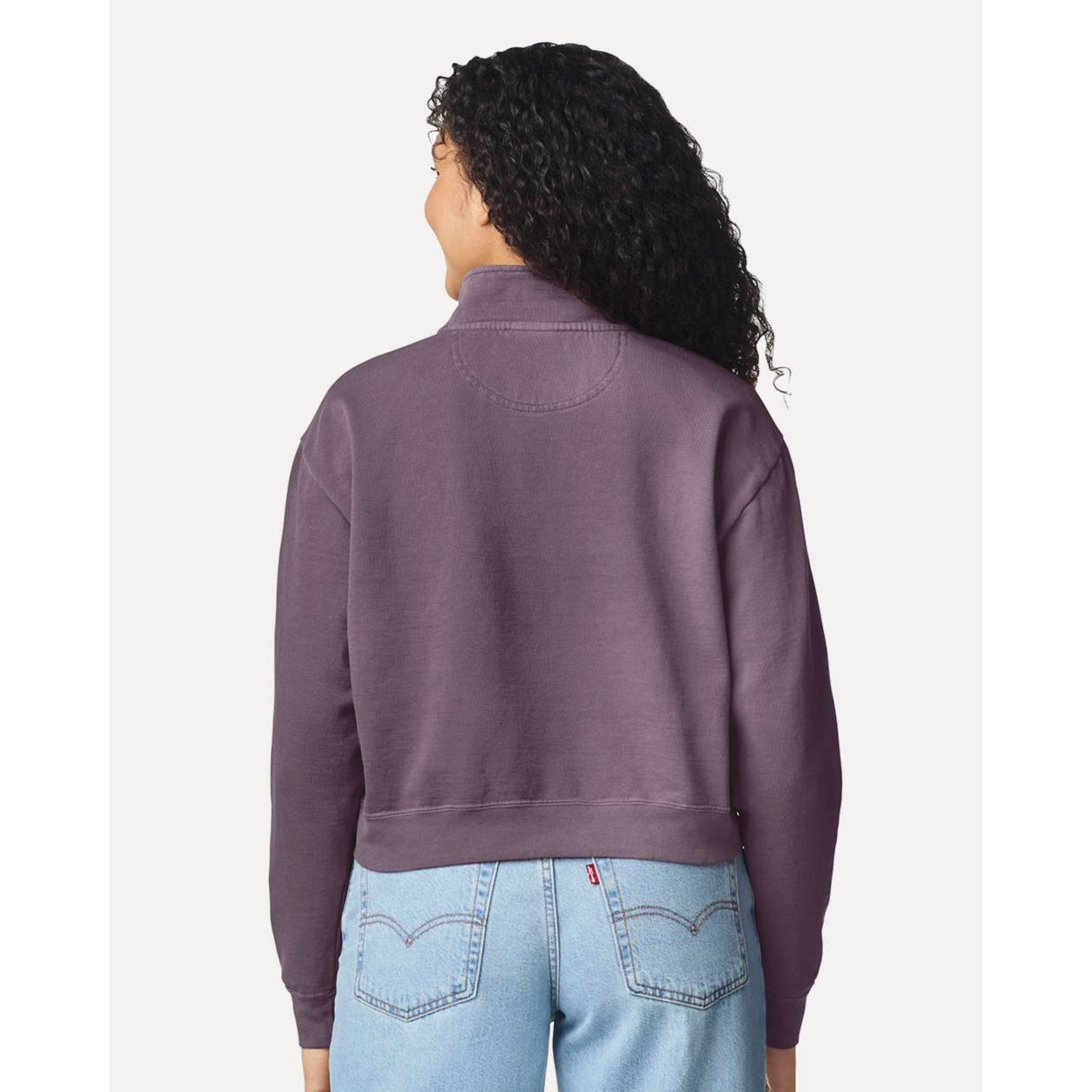 Women's Comfort Colors Mid Length Quarter Zip