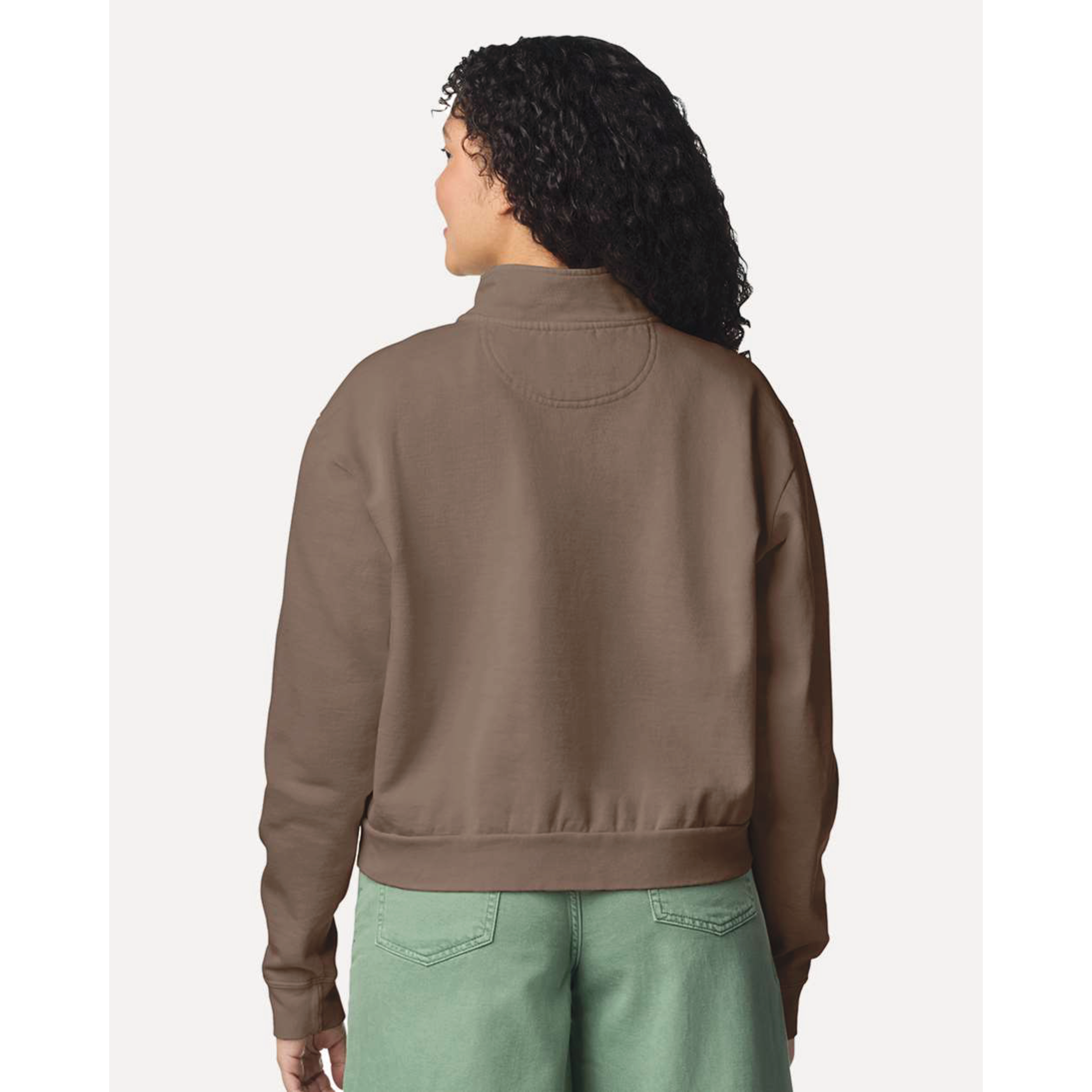 Women's Comfort Colors Mid Length Quarter Zip
