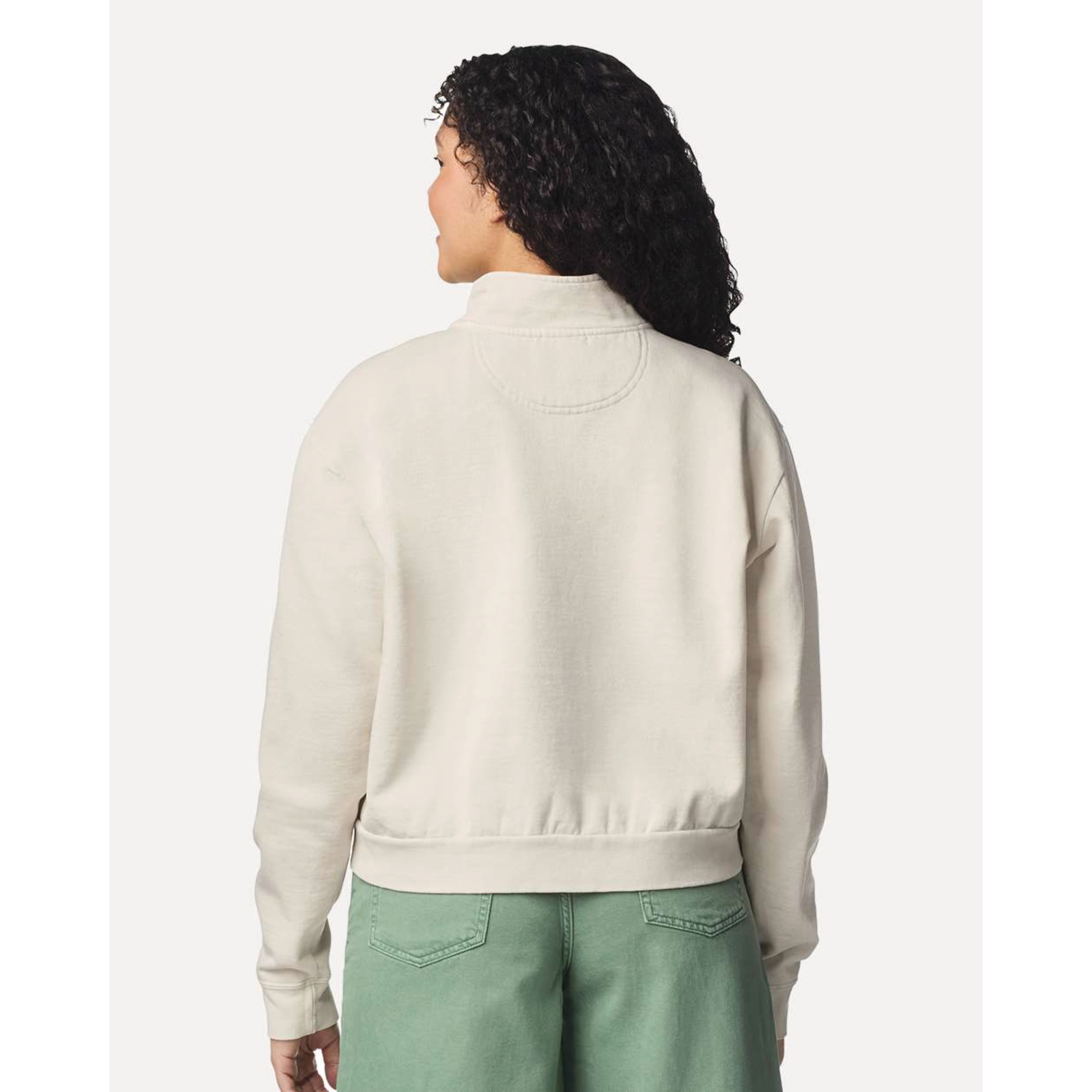 Women's Comfort Colors Mid Length Quarter Zip