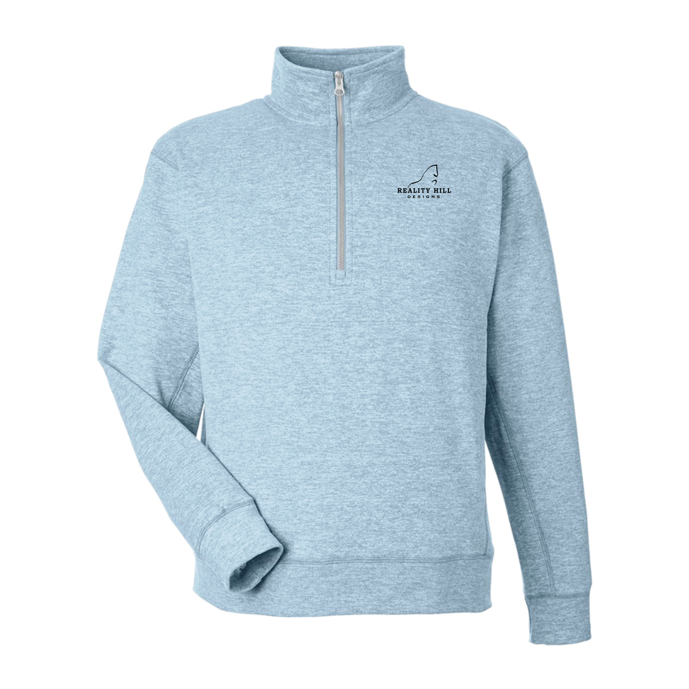 Men's J. America Electric Fleece Quarter Zip Sweatshirt