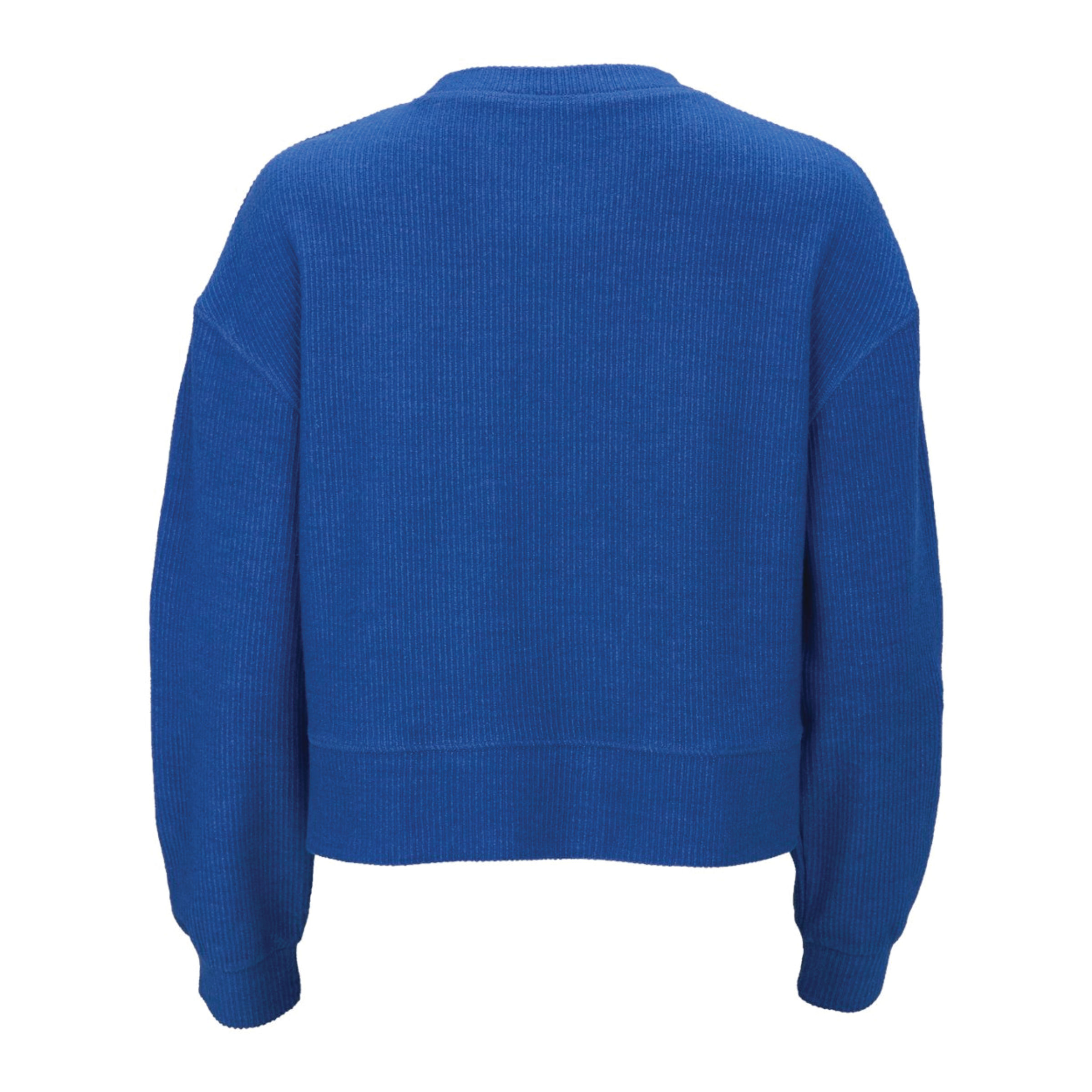 Women's Boxercraft Rib Knit Corded Boxy Crewneck Sweatshirt