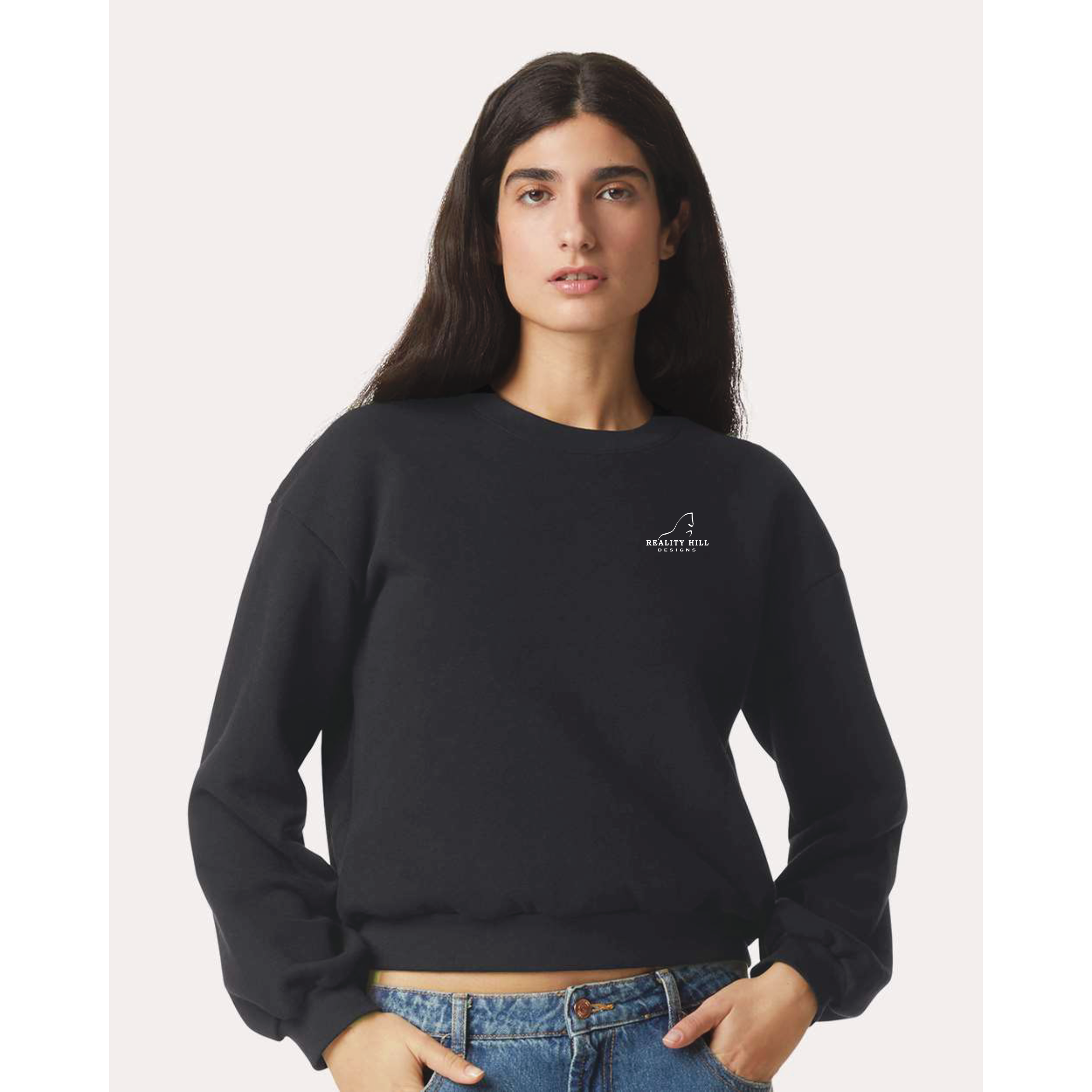 Women's American Apparel ReFlex Fleece Crewneck Sweatshirt