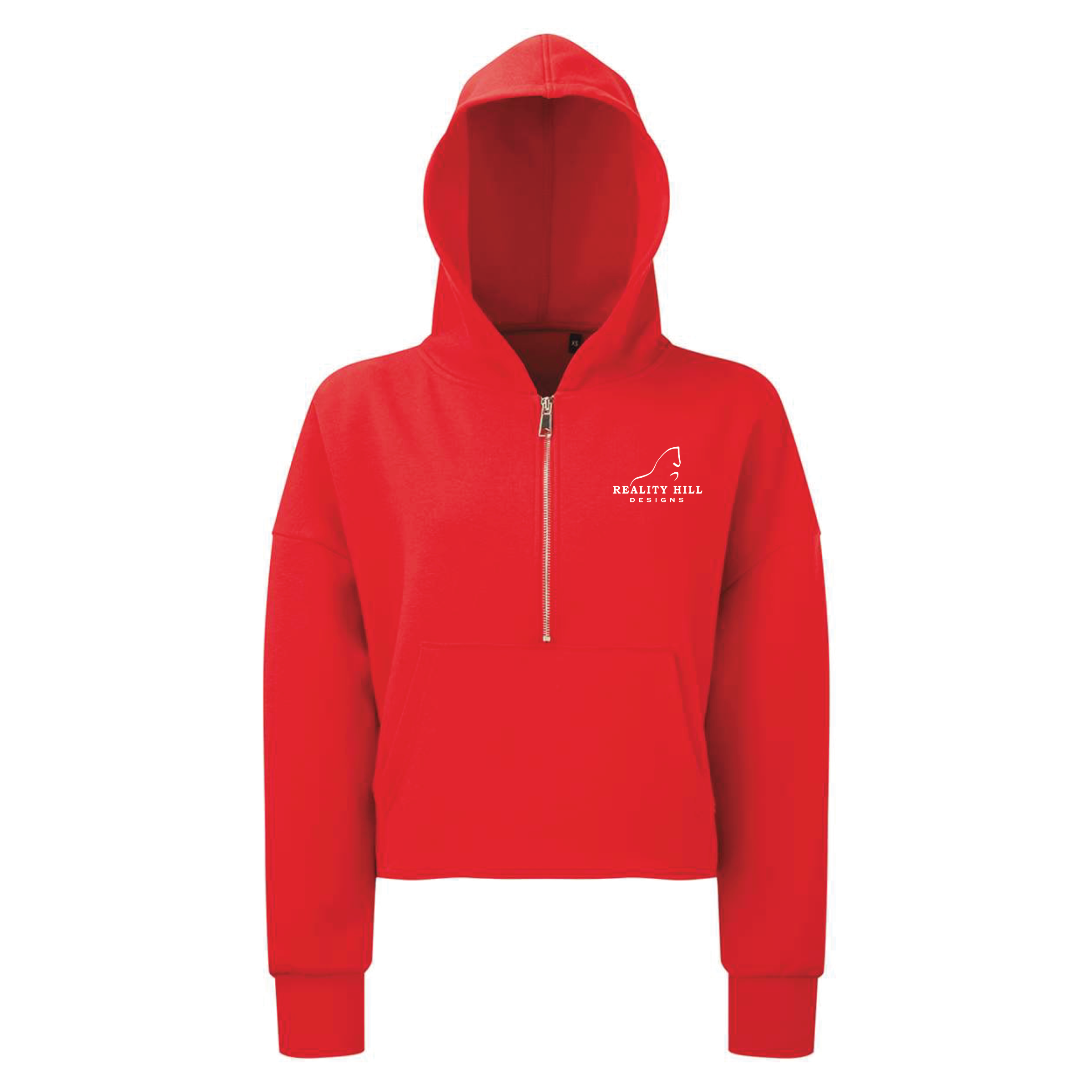Women's TriDri Alice Half-Zip Hooded Sweatshirt
