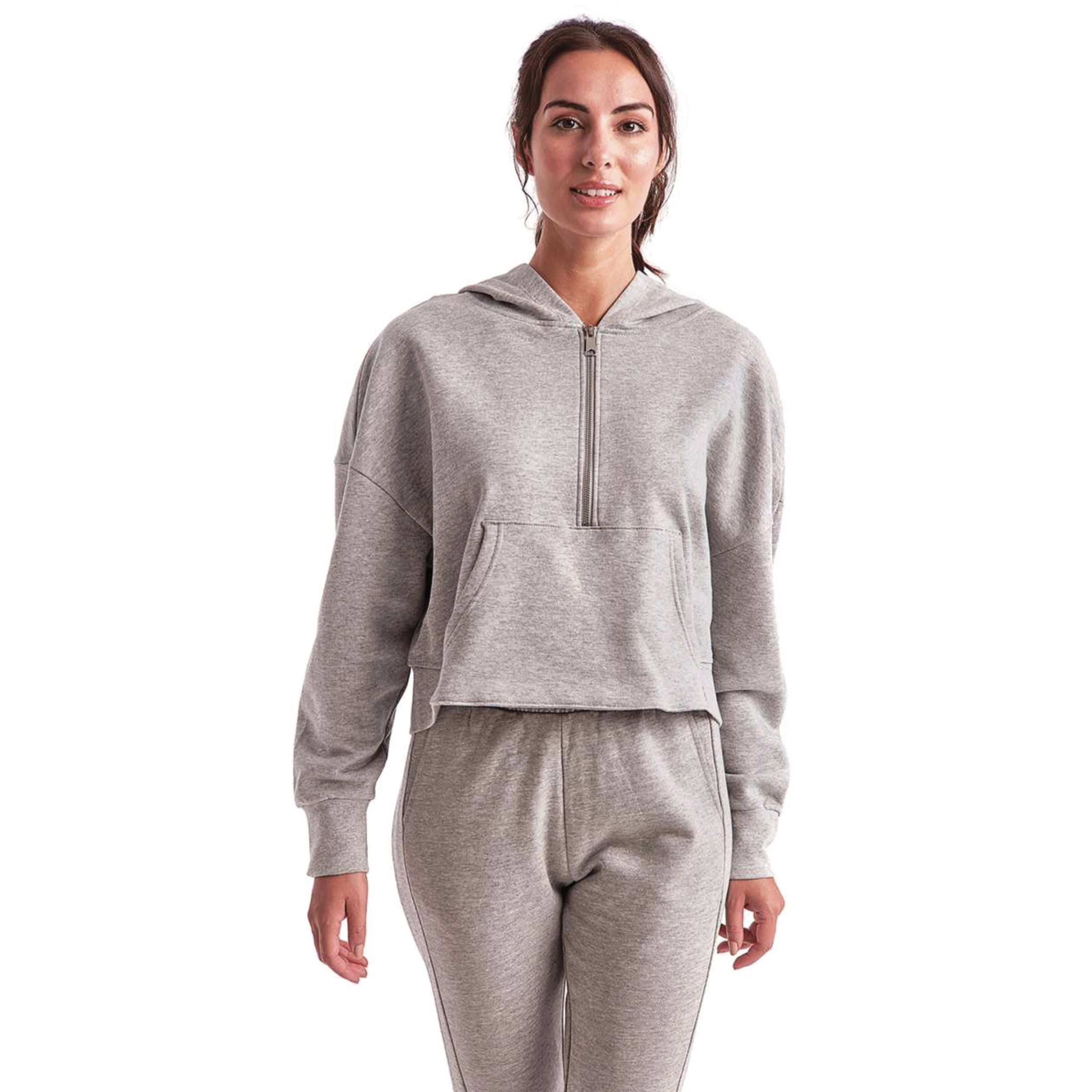 Women's TriDri Alice Half-Zip Hooded Sweatshirt