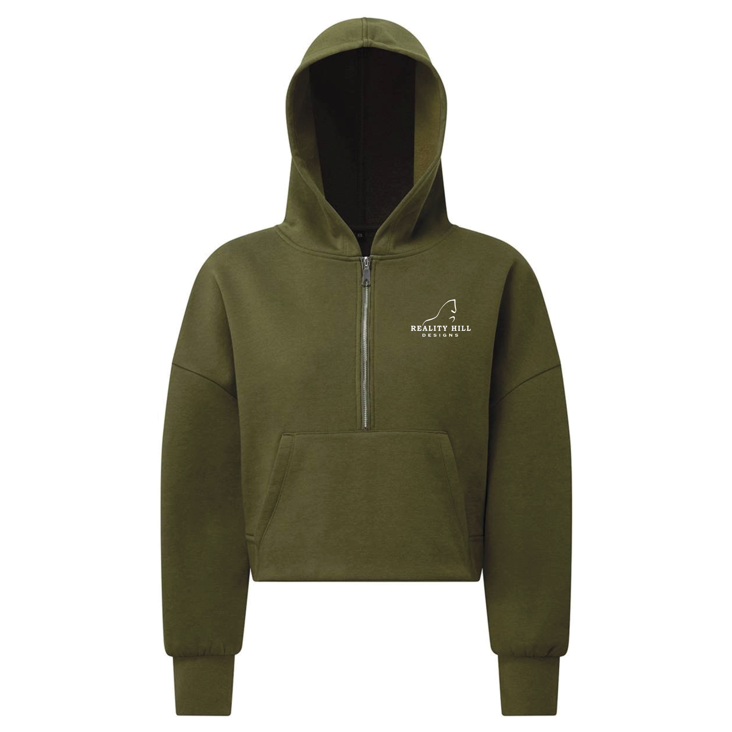 Women's TriDri Alice Half-Zip Hooded Sweatshirt
