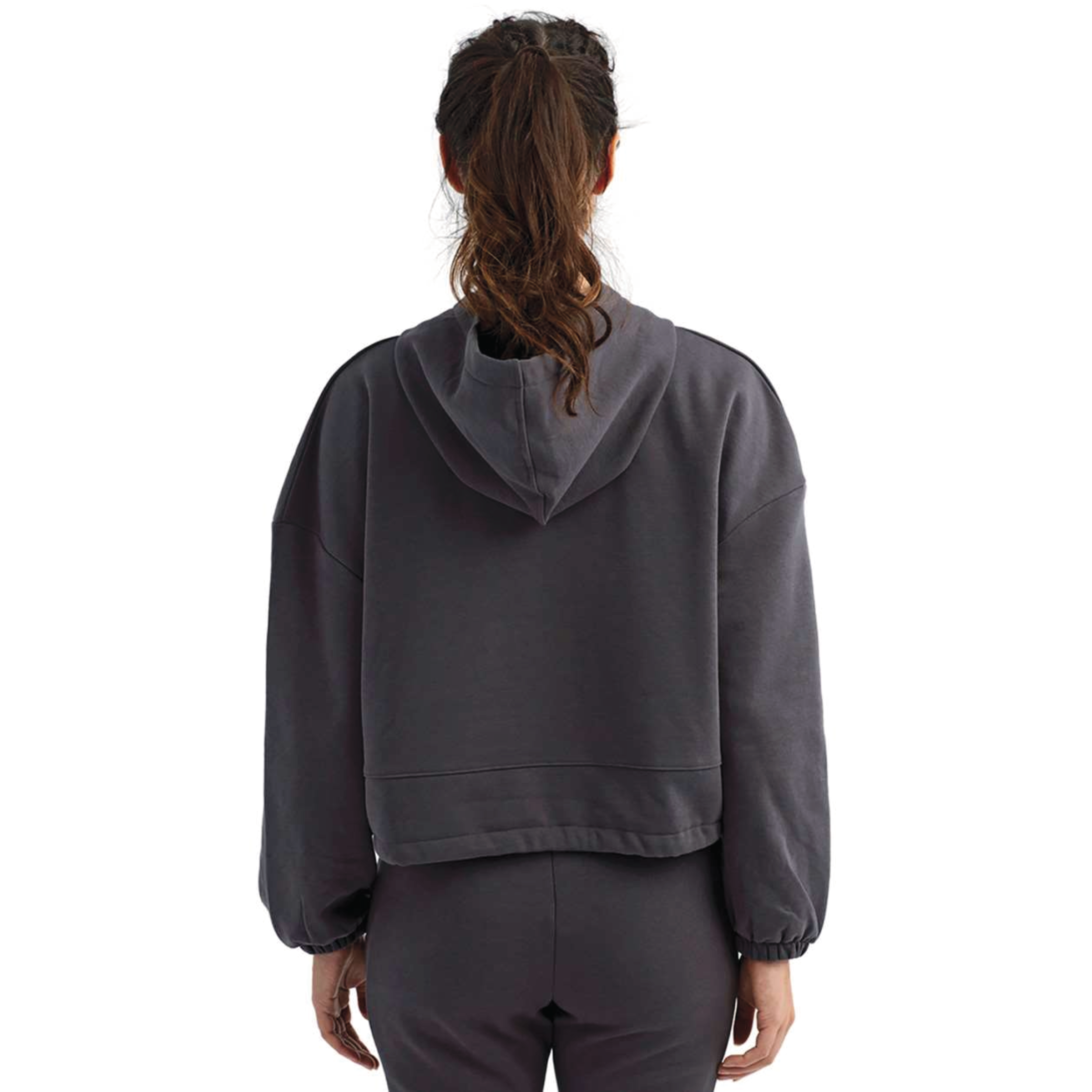 Women's TriDri Cropped Maria Hooded Sweatshirt