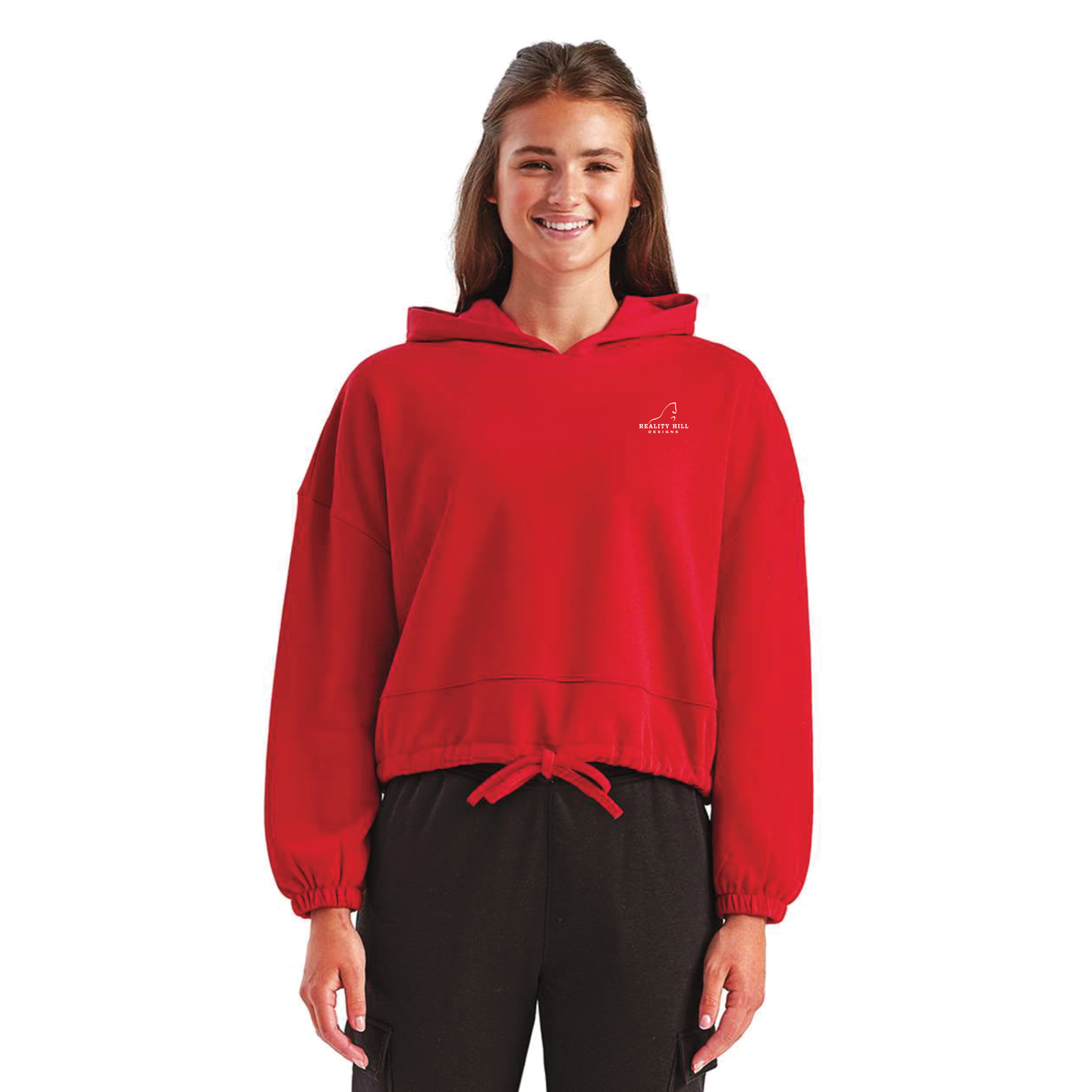 Women's TriDri Cropped Maria Hooded Sweatshirt