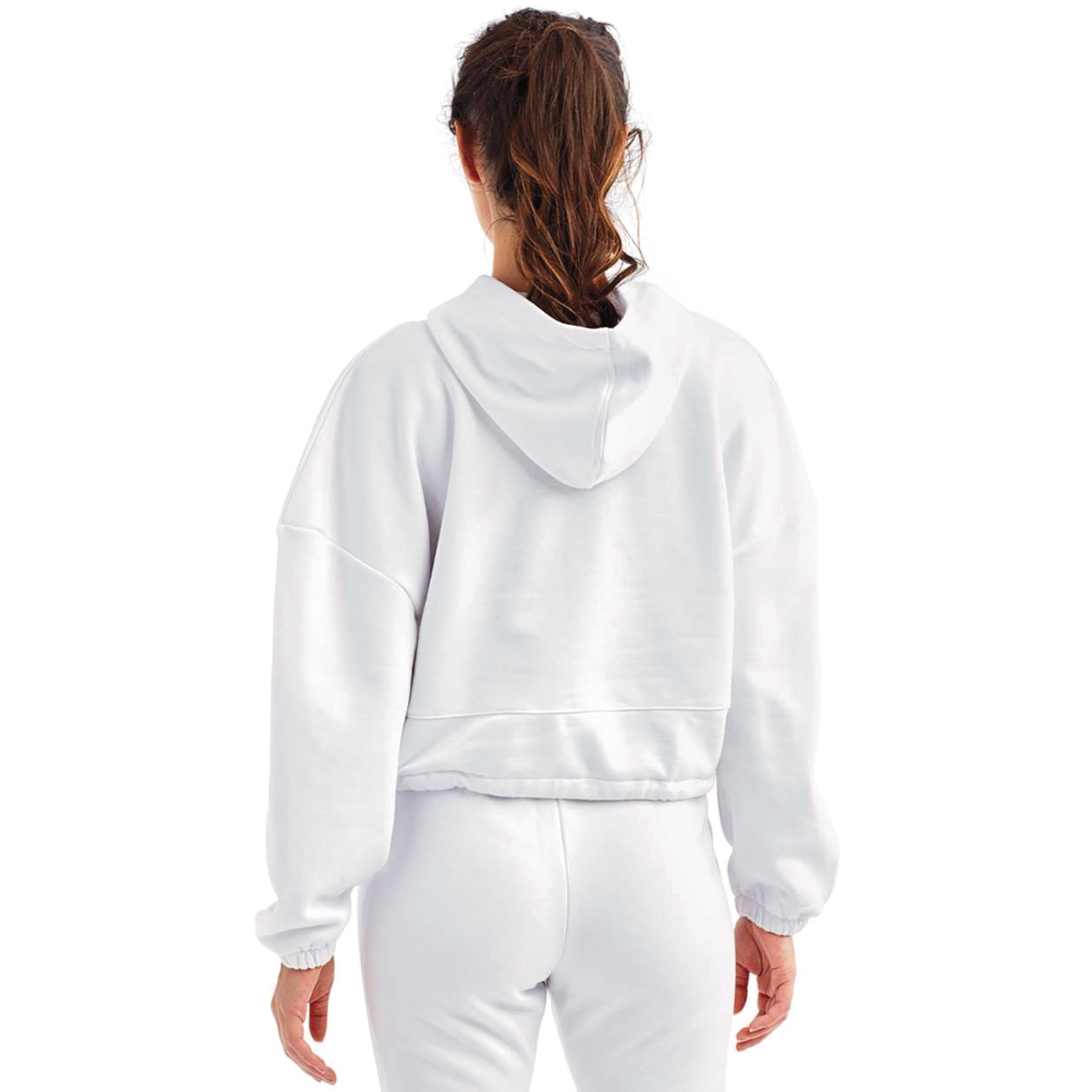 Women's TriDri Cropped Maria Hooded Sweatshirt