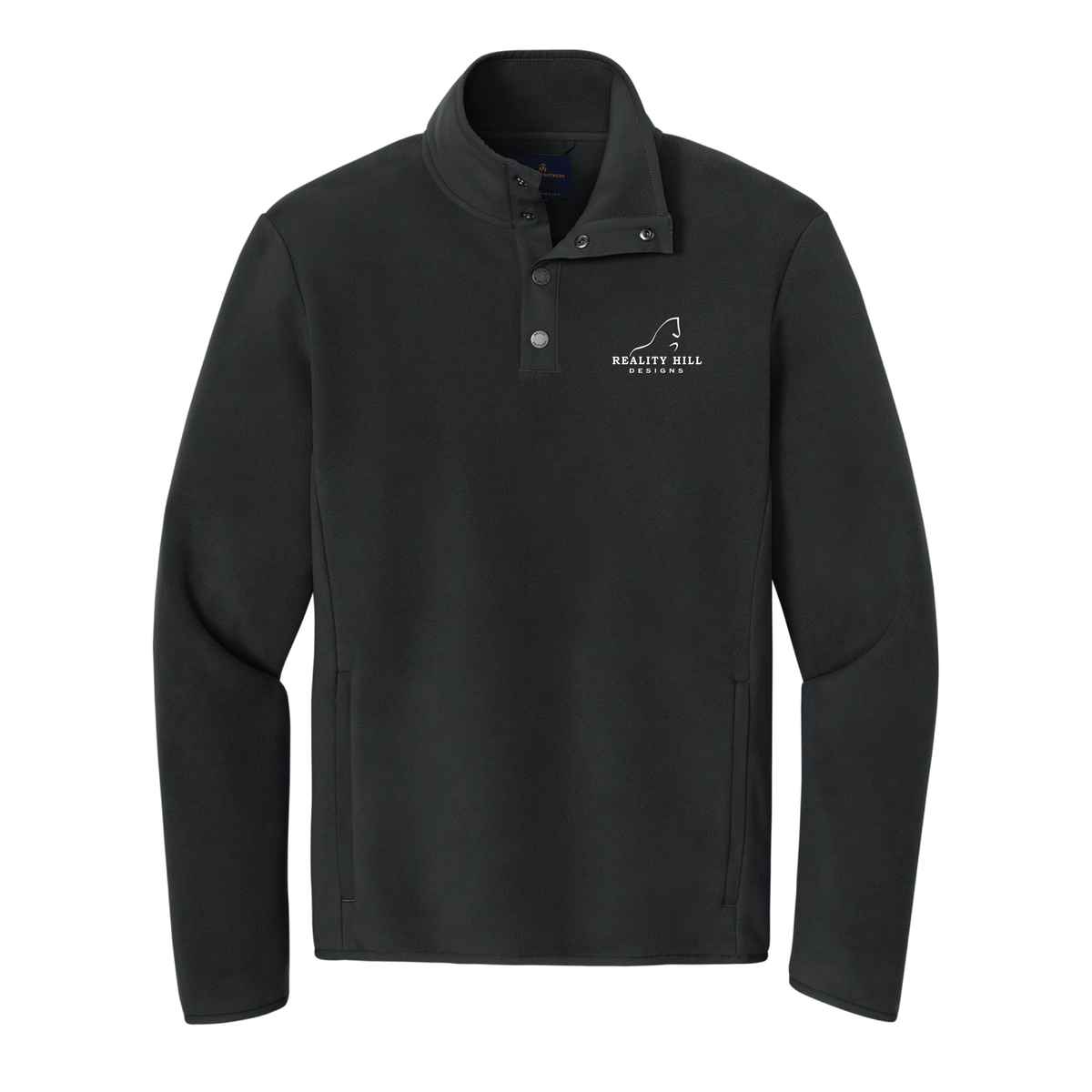 Men's Brooks Brothers Fleece 1/4 Snap Neck