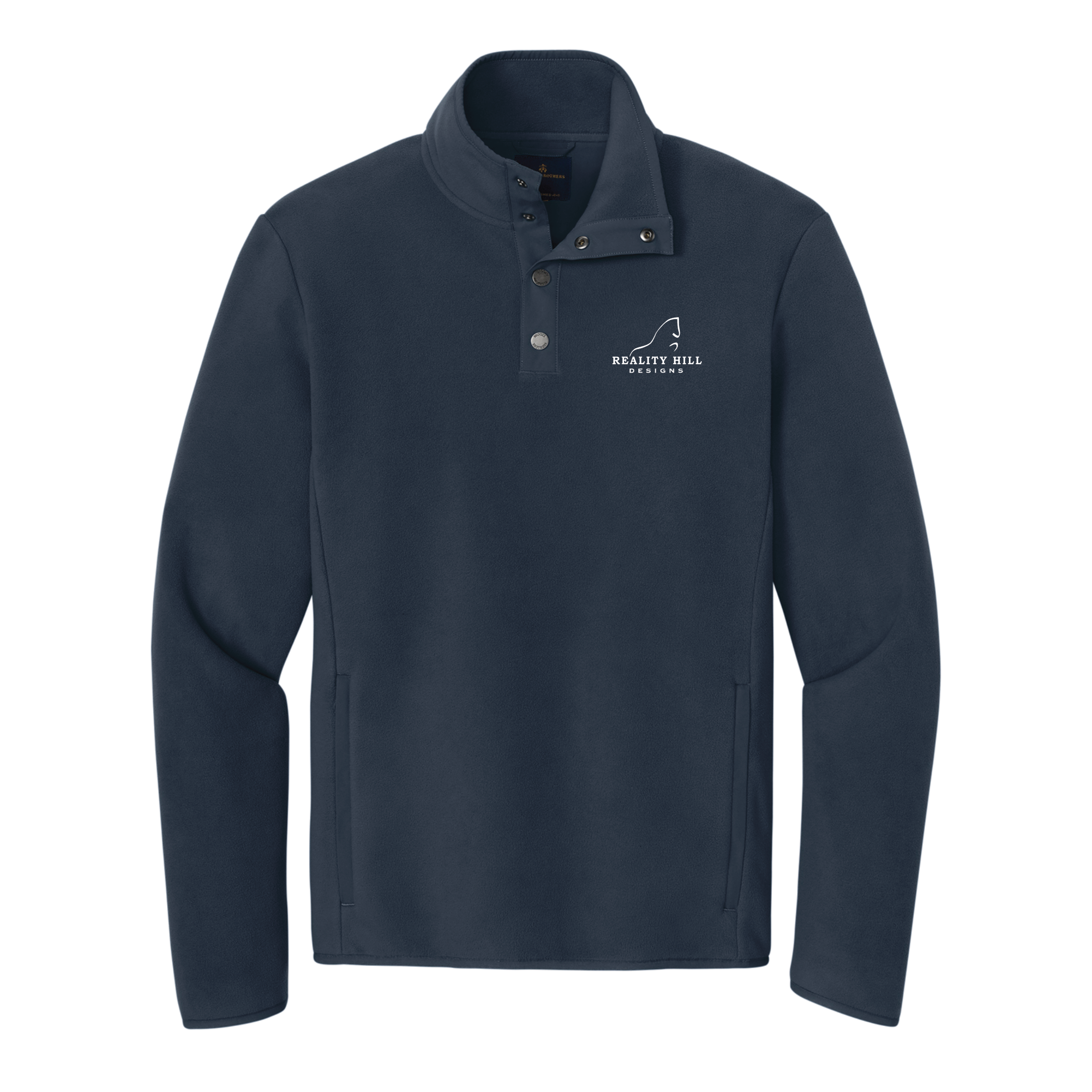 Men's Brooks Brothers Fleece 1/4 Snap Neck