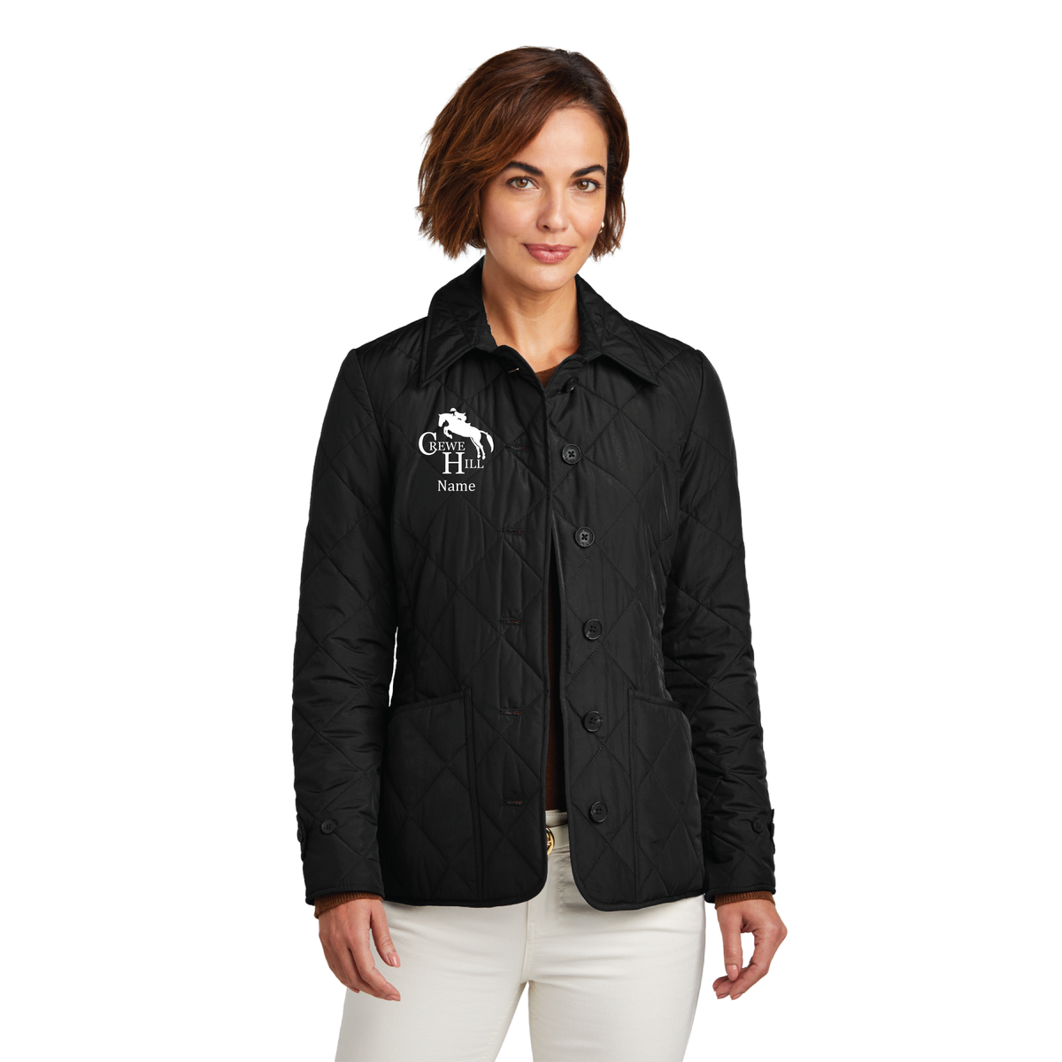 Crewe Hill Women's Brooks Brothers Quilted Jacket