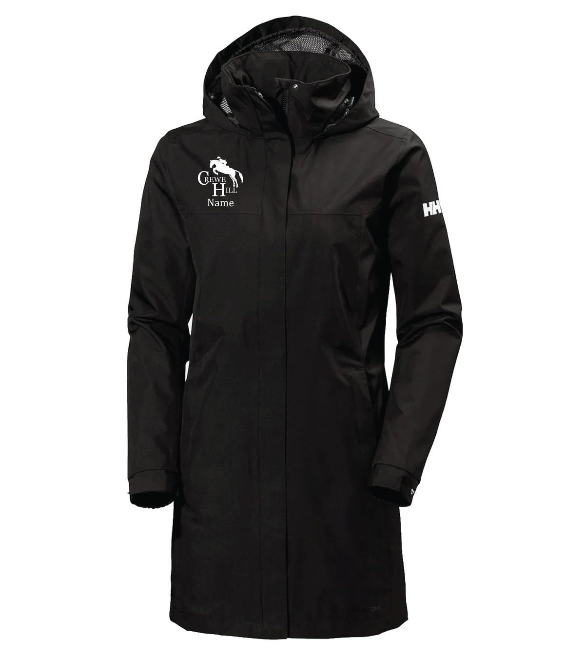 Crewe Hill Women's Helly Hansen Long Aden Rain Jacket