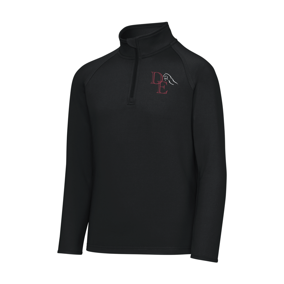 Delacreme Equestrian Youth Sport-Tek Sport-Wick Stretch 1/4-Zip Pullover