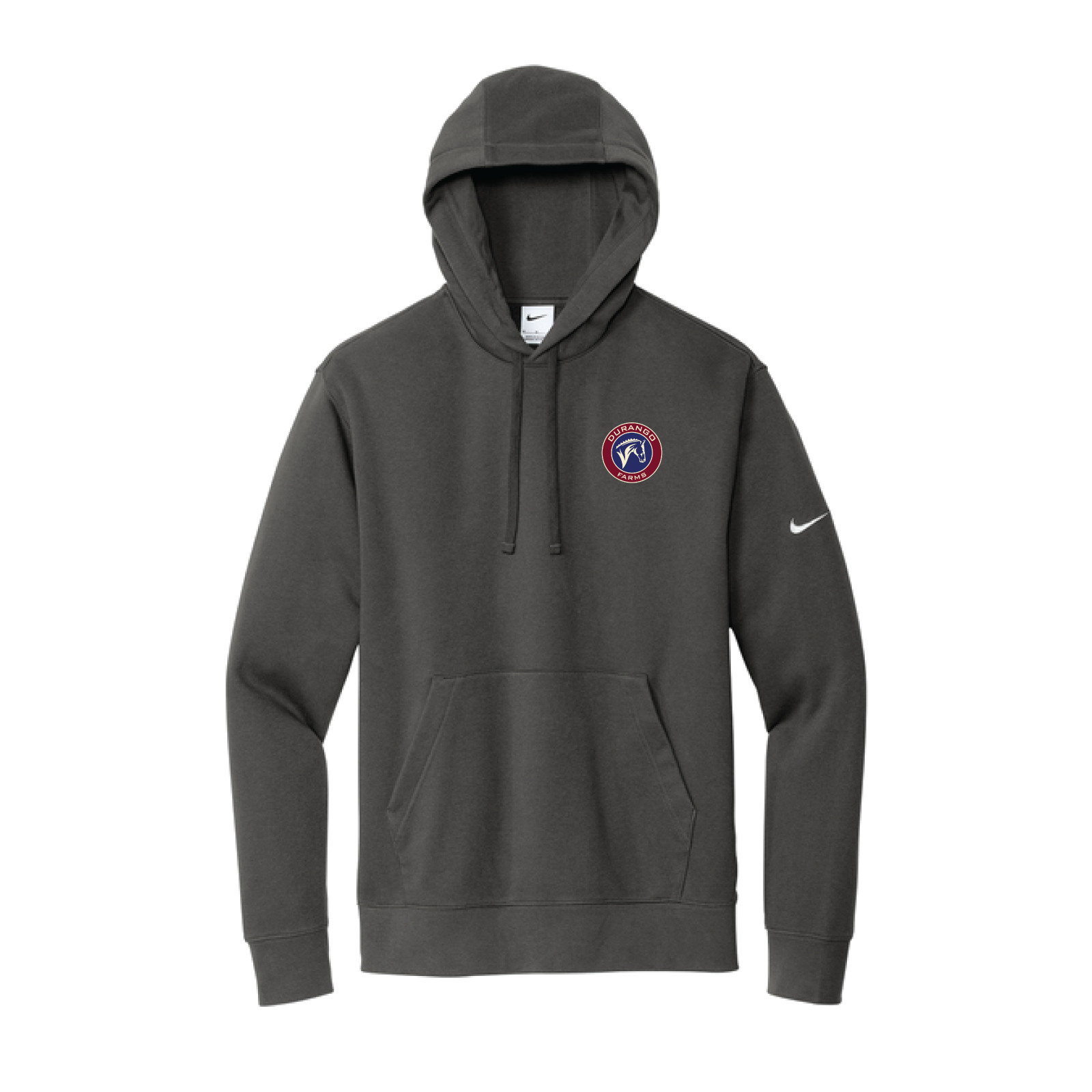 Durango Farms Unisex Nike Club Fleece Pullover Hooded Sweatshirt