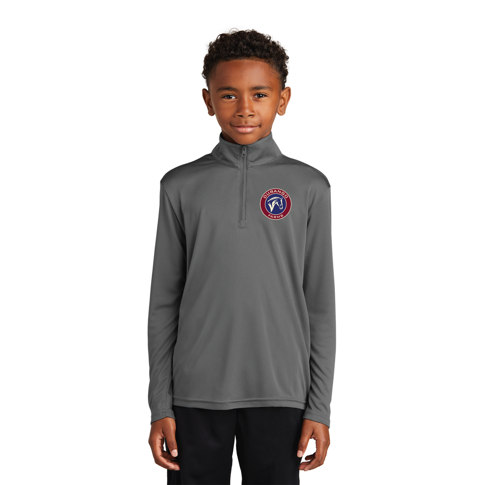 Durango Farms Youth Sport-Tek PosiCharge 1/4 Zip Sunshirt