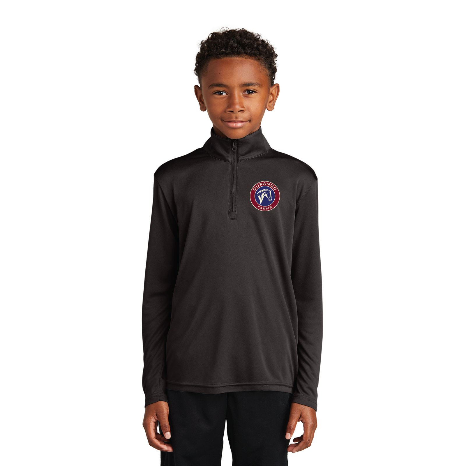 Durango Farms Youth Sport-Tek PosiCharge 1/4 Zip Sunshirt