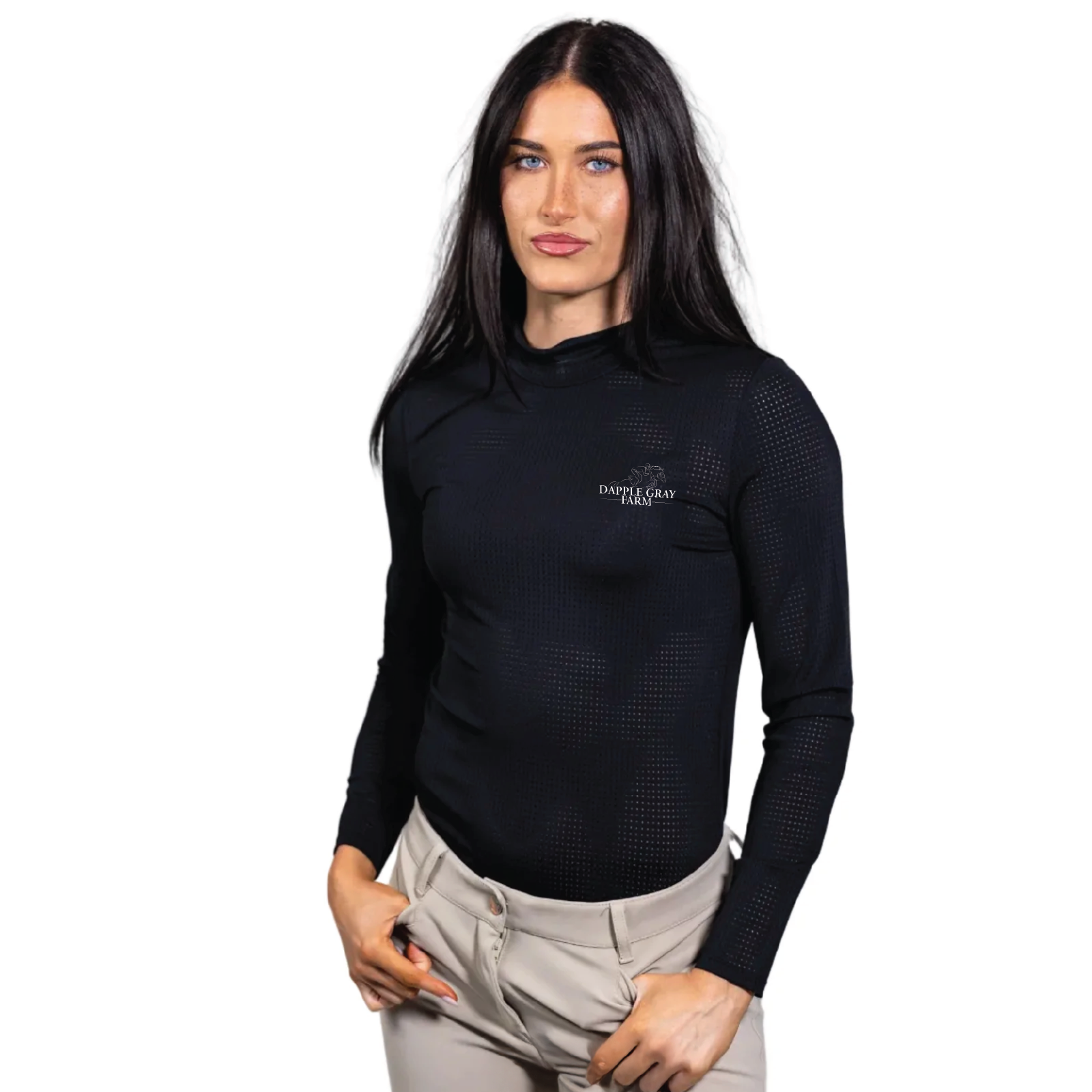 Dapple Gray Farm Women's Equisite Alesia Shirt