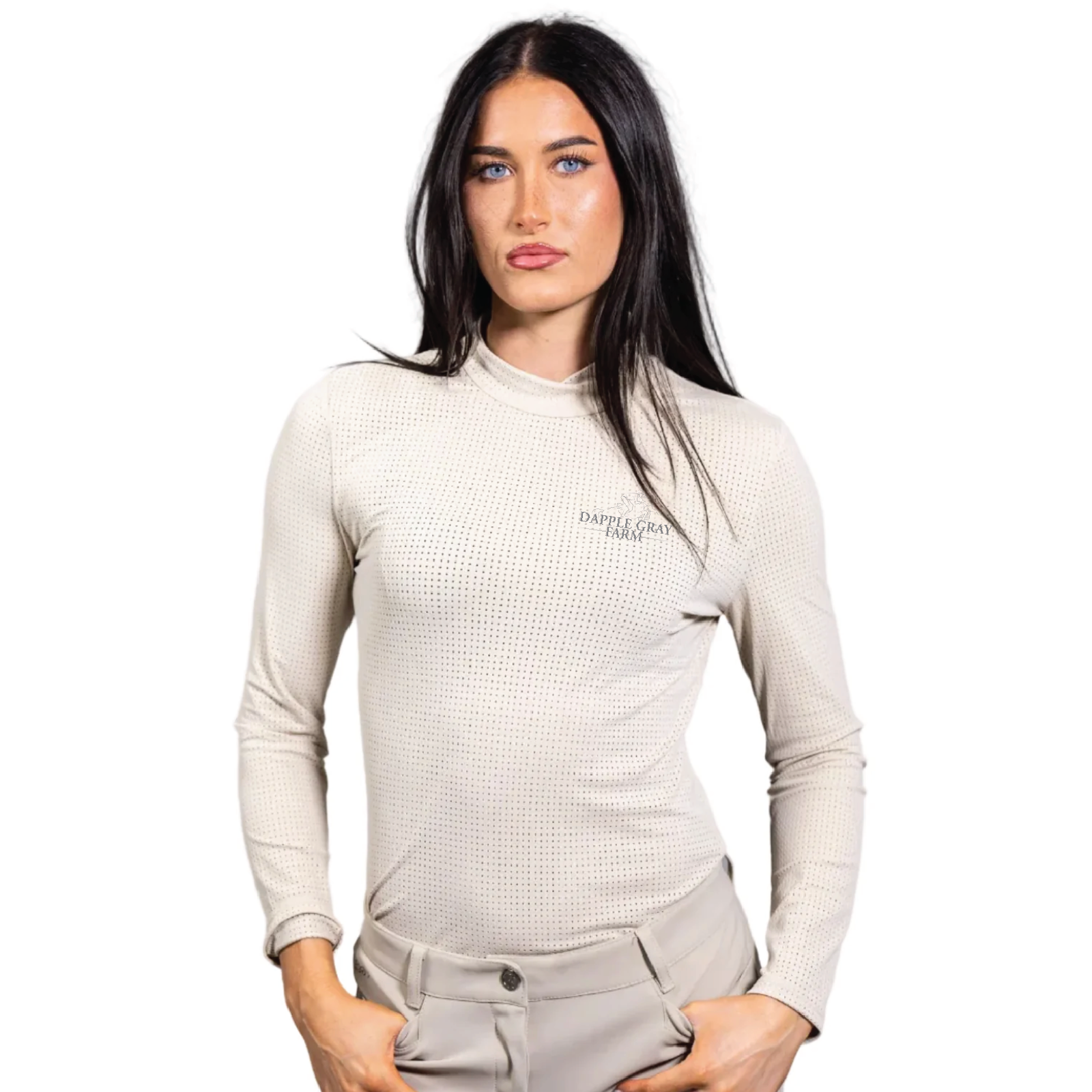 Dapple Gray Farm Women's Equisite Alesia Shirt
