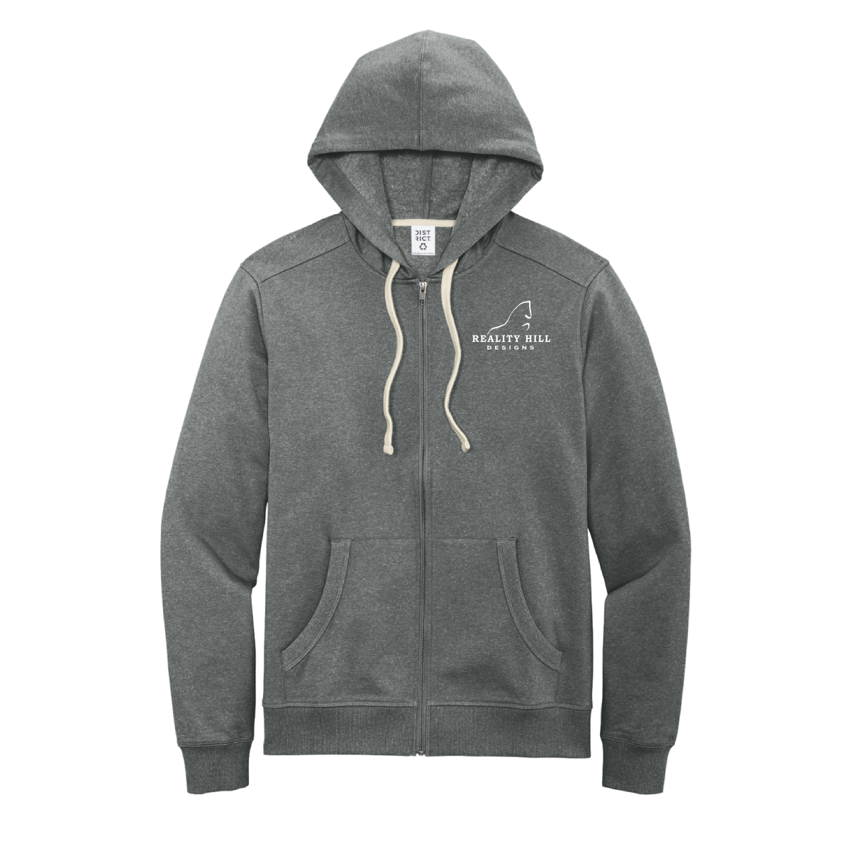 Men's District Full Zip Hoodie